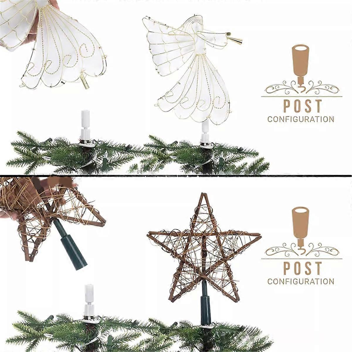 Christmas Tree-Topper Holder Universal Adjustable