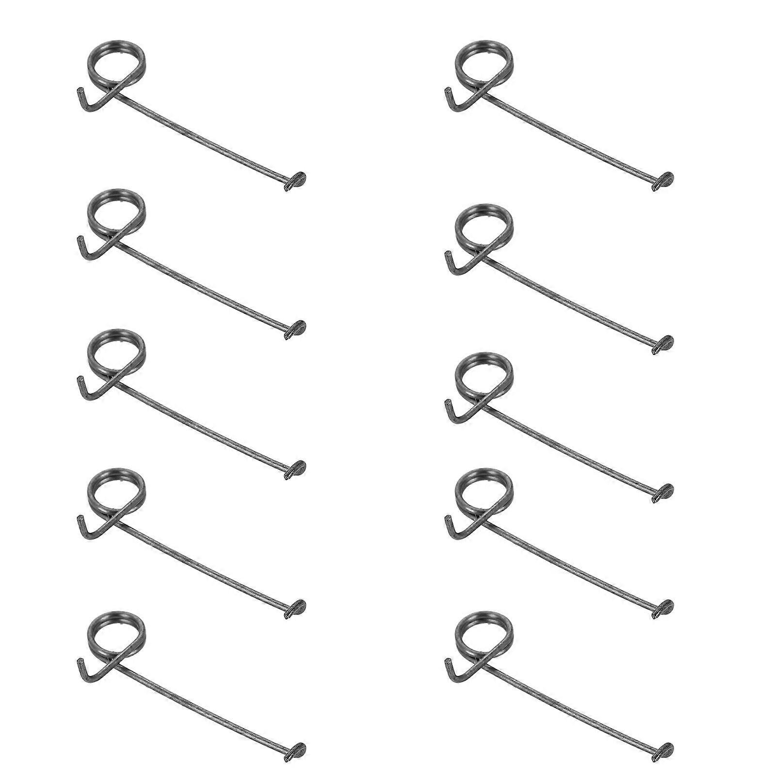 Metal Trigger Keys Springs Stainless Steel Recorder Button Replacement 20Pcs