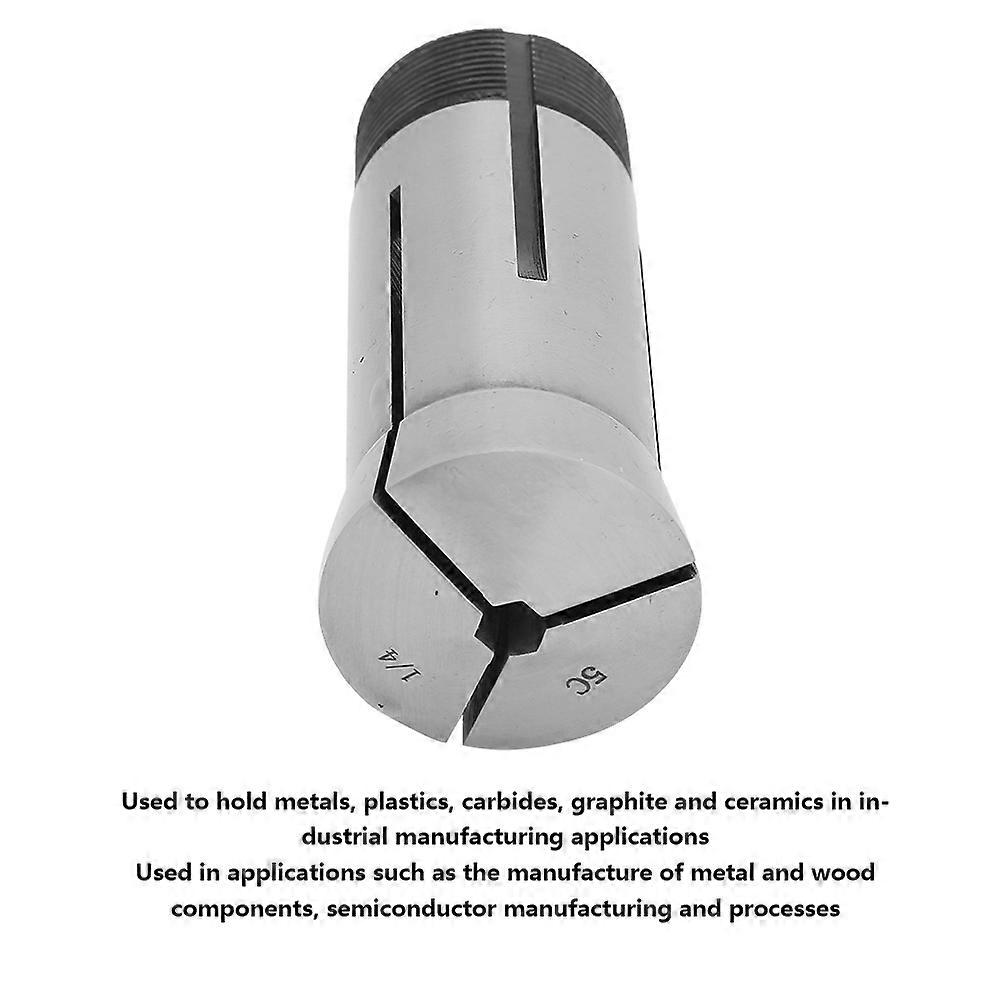 5C Hex Collet Chuck 1/4" Spring Steel High Accuracy Tool