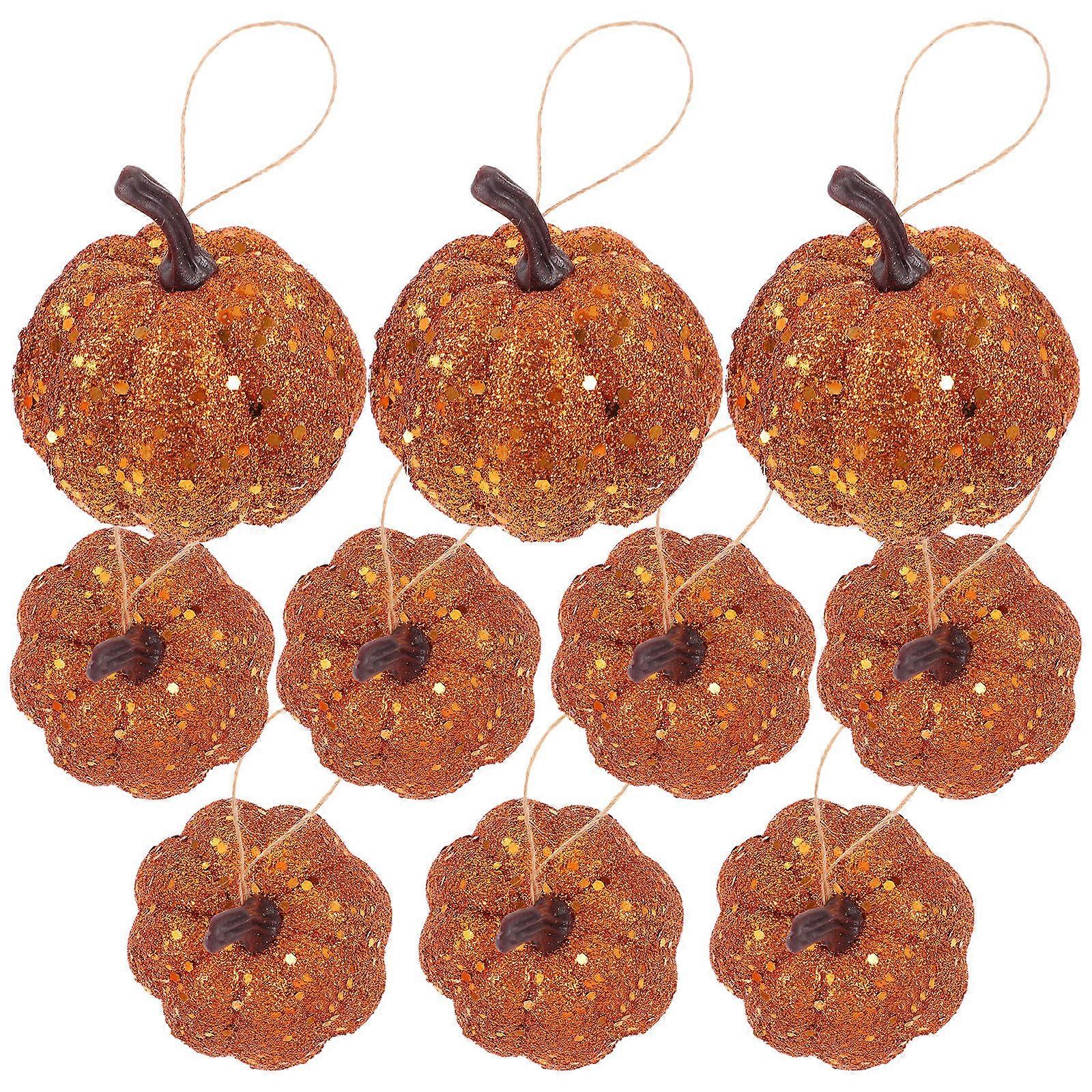 Foams Halloween Pumpkin Decorations for Home Decor 40Pcs
