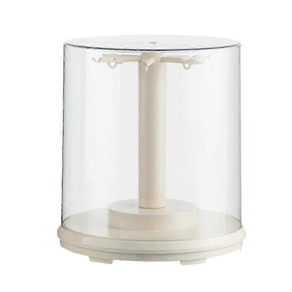 Display Box Automatic Rotating Dust Cover Storage Box
