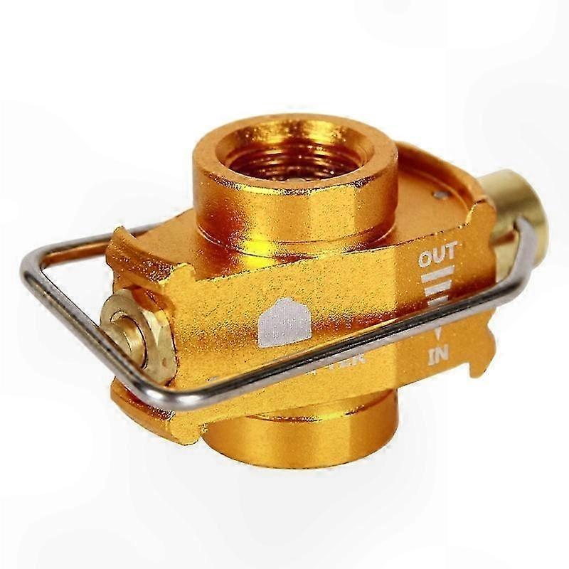 Camping Gas Adapter with Converter for Refill and Flat Tank Compatibility