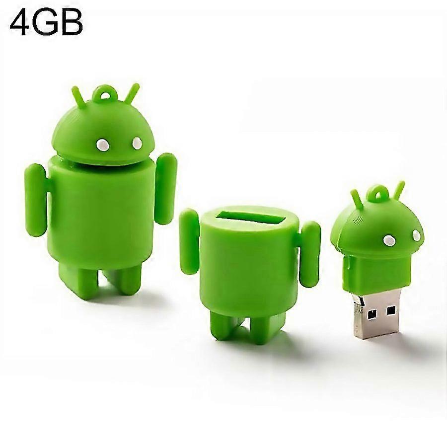 For 4gb Android Robot Style Usb Flash