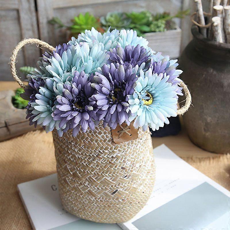 Minglan Fulang bouquet, artificial flower, gerbera, artificial flower, home wedding bouquet, 1 bouquet with 7 flower heads