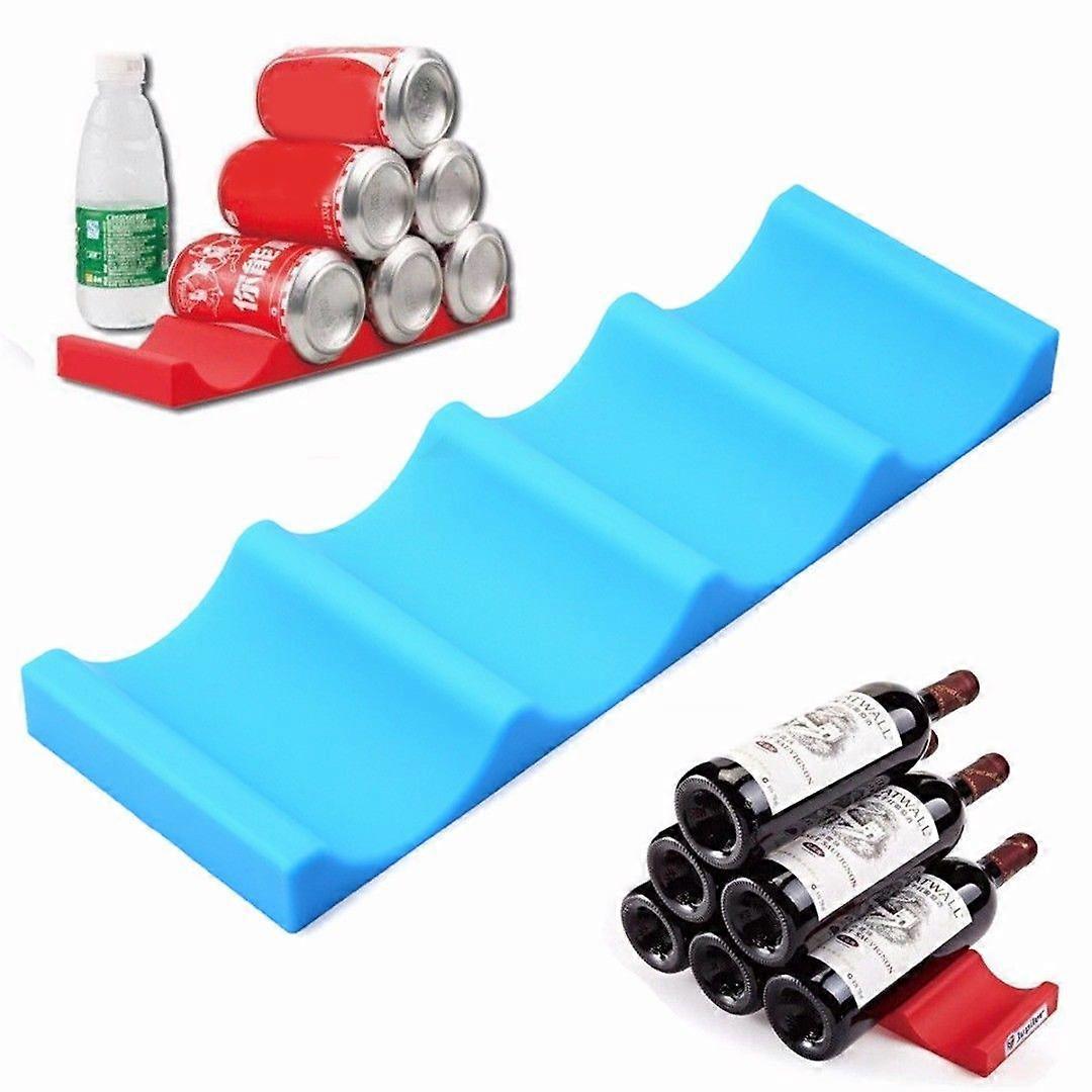 Silicone Beverage Storage Rack for Fridge Beer Cans
