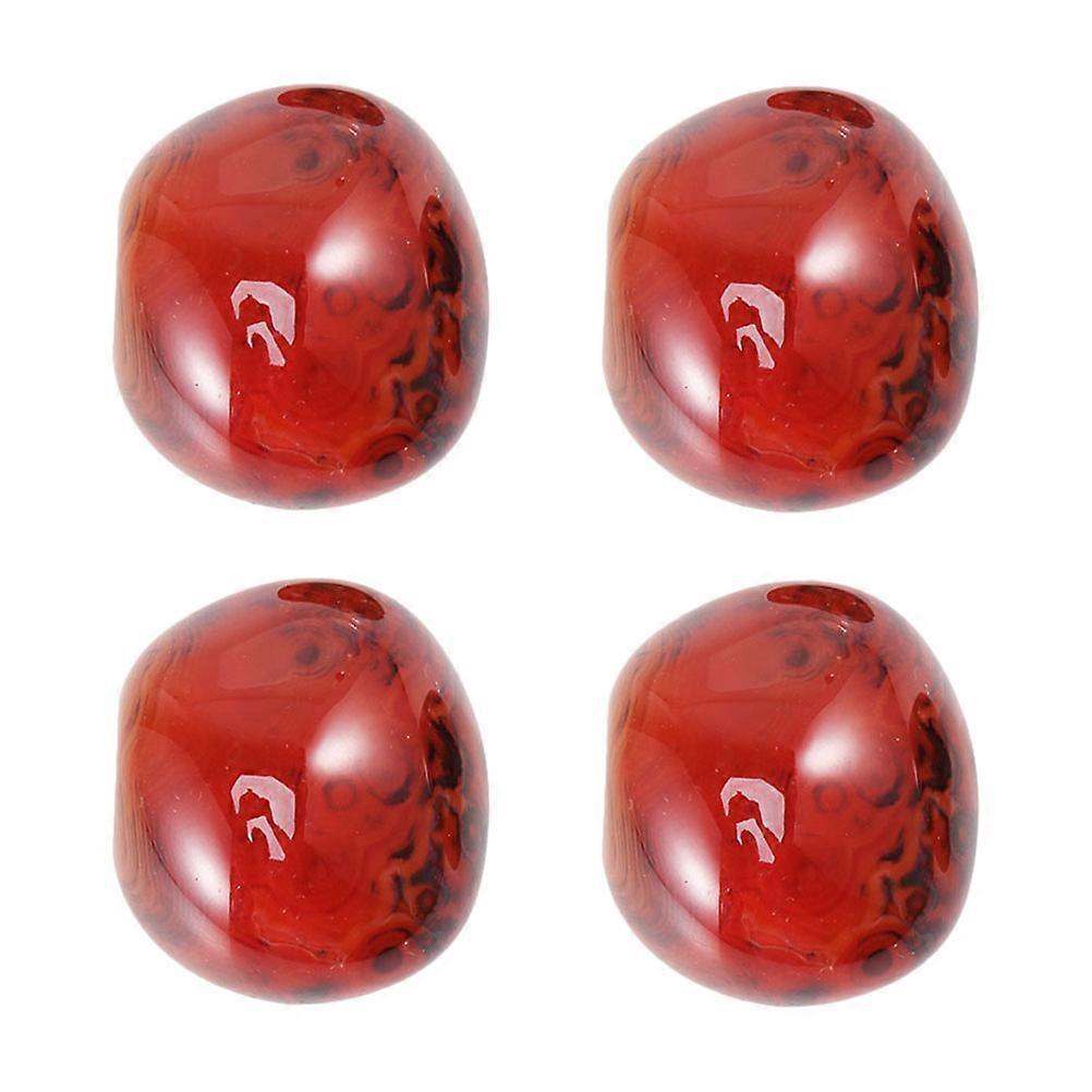 Sardonyx Agate Tumbled Stones for Hand Crafting 8Pcs Natural Stones