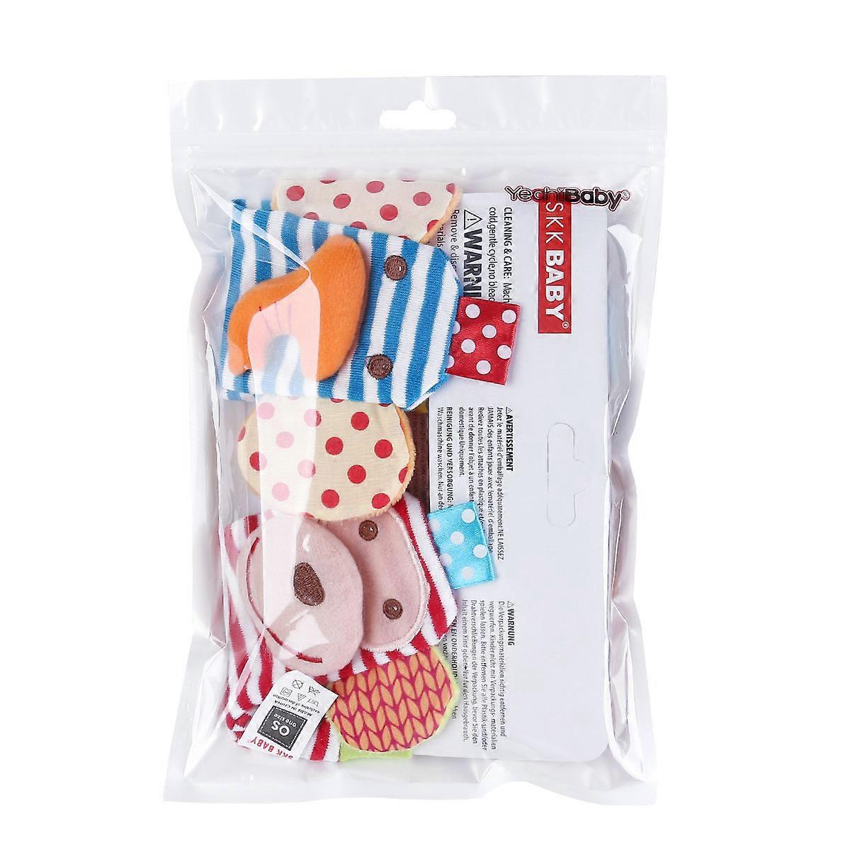 Baby Wrist Rattles Hands Toy for Making Sound 2Pairs by Yeahibaby
