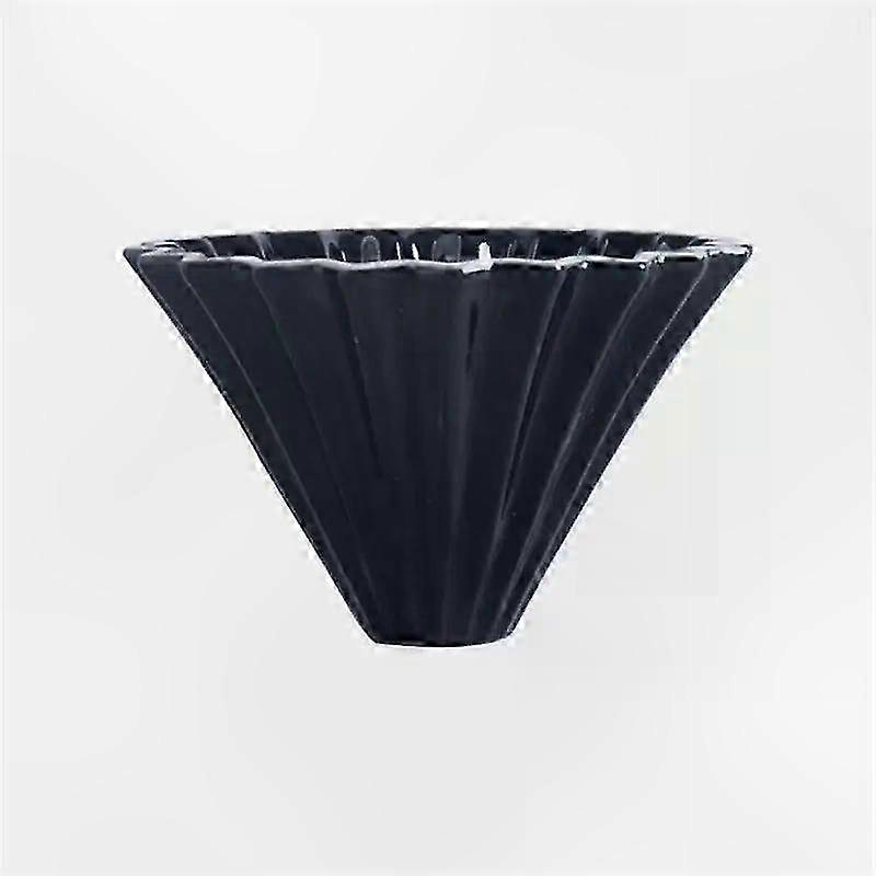 Ręcznie robiony ceramiczny dripper do kawy w kształcie kwiatu origami – kubek filtrujący do domowej kawiarni