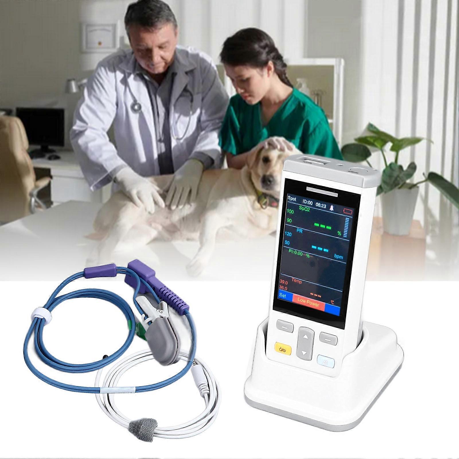 Portable Veterinary Pulse Oximeter Animal SPO2 Monitor 1800mAh