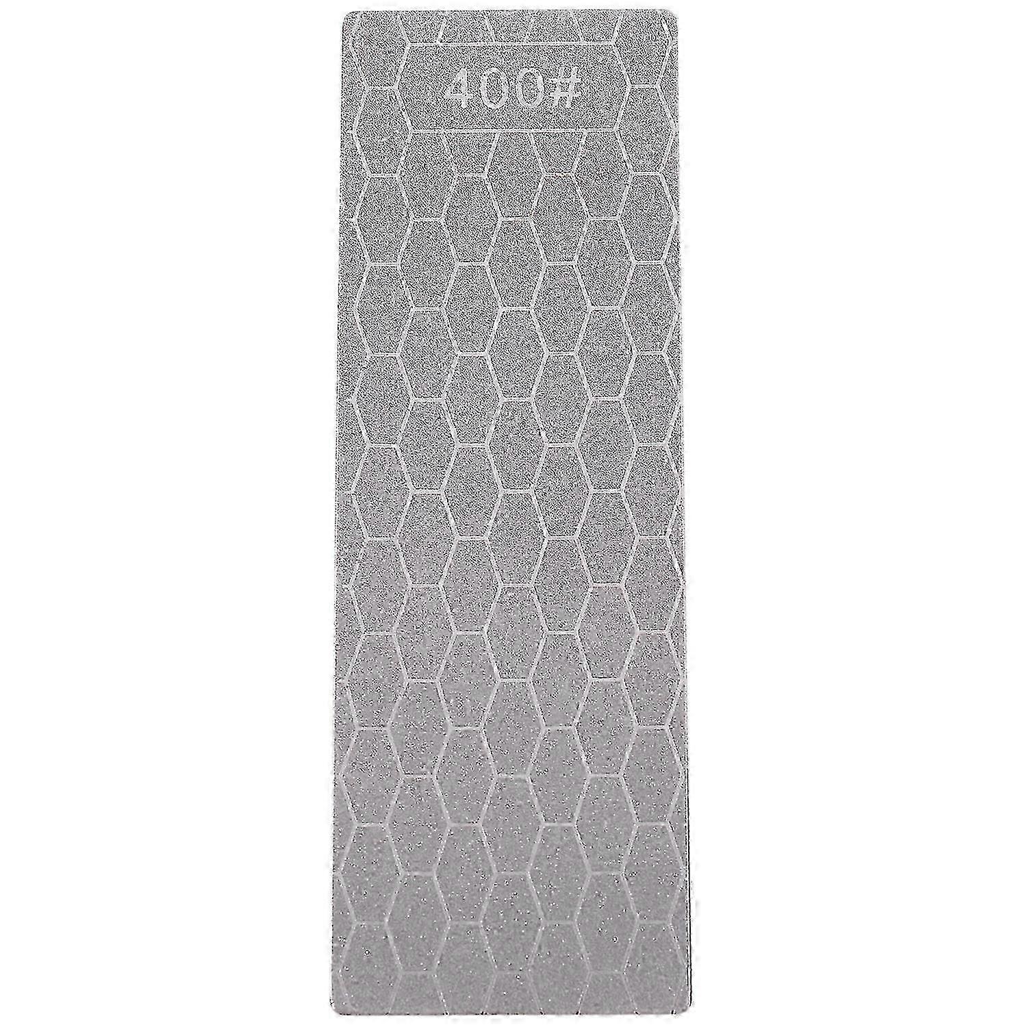 Diamond Sharpening Stone, Grit 400, Honeycomb Type, 1 Piece