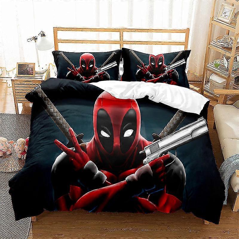 2025 Two Or Three Piece Set Spider Man Superhero Series Duvet Cover Bedding Set Birthday Christmas Gift A07