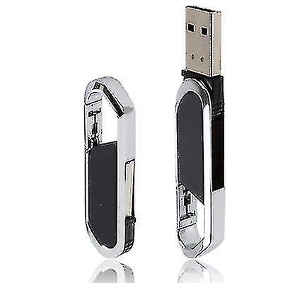 Computer Accessory Sets 2gb Metallic Keychains Style Usb 2.0 Flash Disk Black