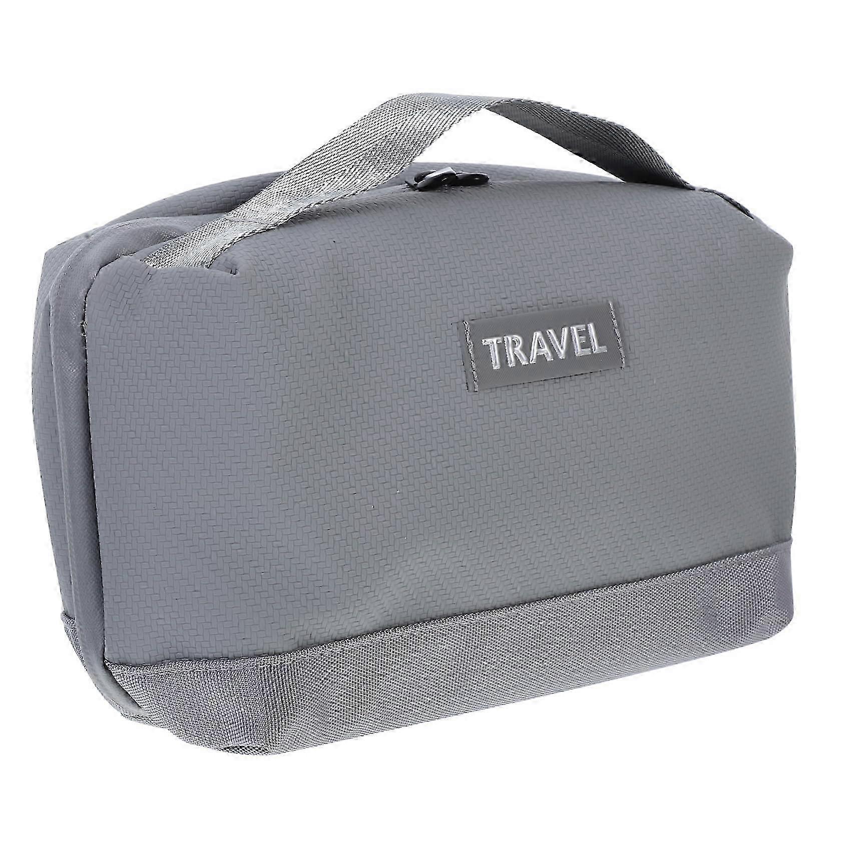 Digital Accessories Case Small Cable Organizer Bag Separate Sections Grey 26s