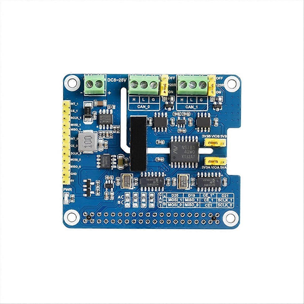 2-Channel Isolated CAN FD Expansion HAT