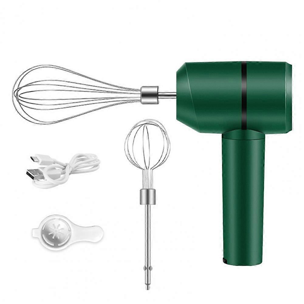 Wireless Electric Egg Beater Cream Handheld Mixer Cordless Whisk With Detachable Beater Baking Kitchen Tool