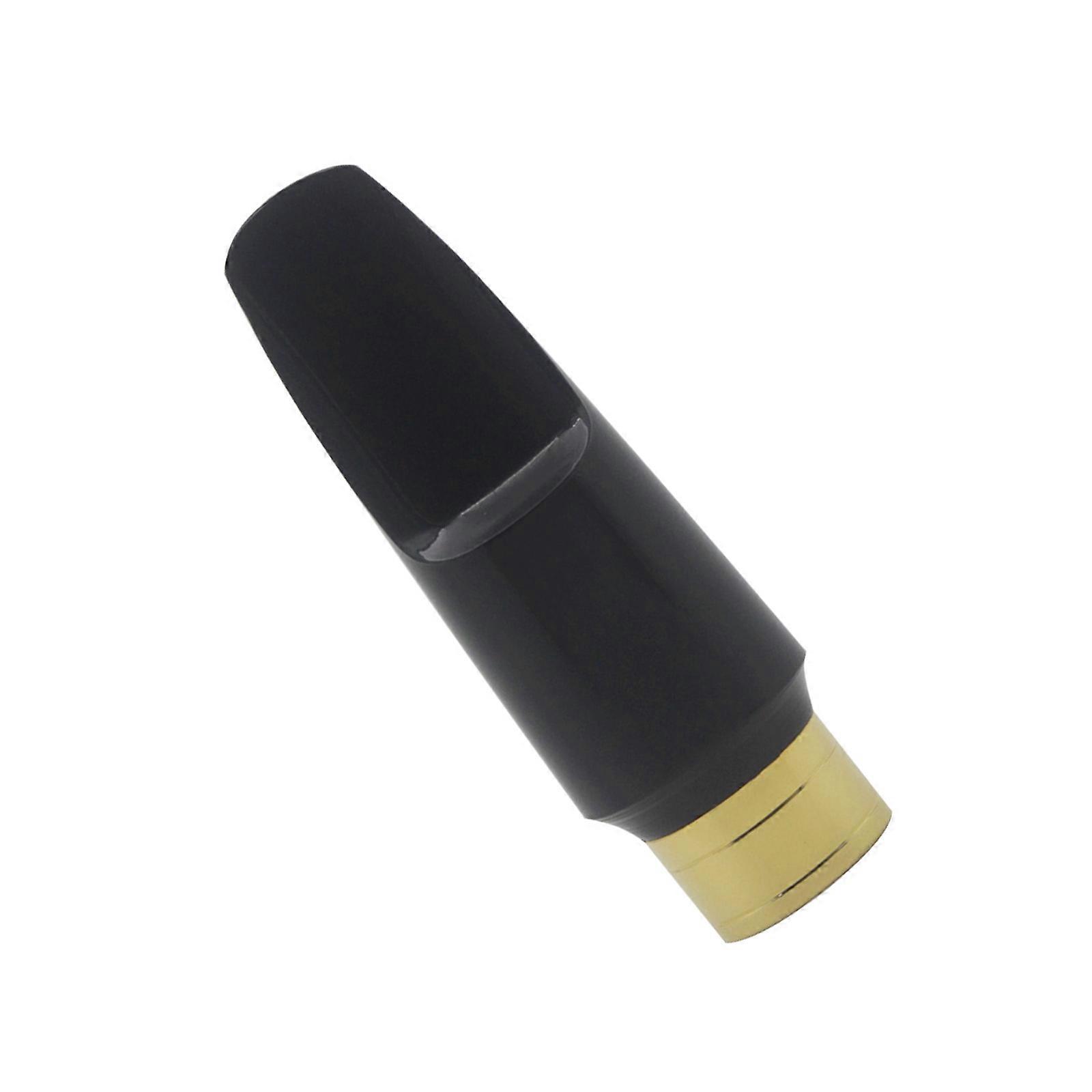 Metal Saxophone Mouthpiece Replacement Head Professional Saxophone Part for Effortlessly Maintenance Sound Resonance Multicolor