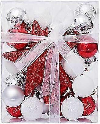 クリスマスツリーデコレーション30pcs 3cmクリスマスツリーデコレーションデコレーションクリスマスデコレーションボールツリーウェディングデコレーションクリスマスギフト