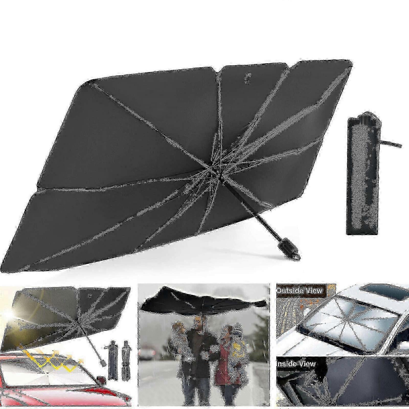 Foldable Car Windshield Sunshade Front Window Cover Visor Sun Shade Umbrella