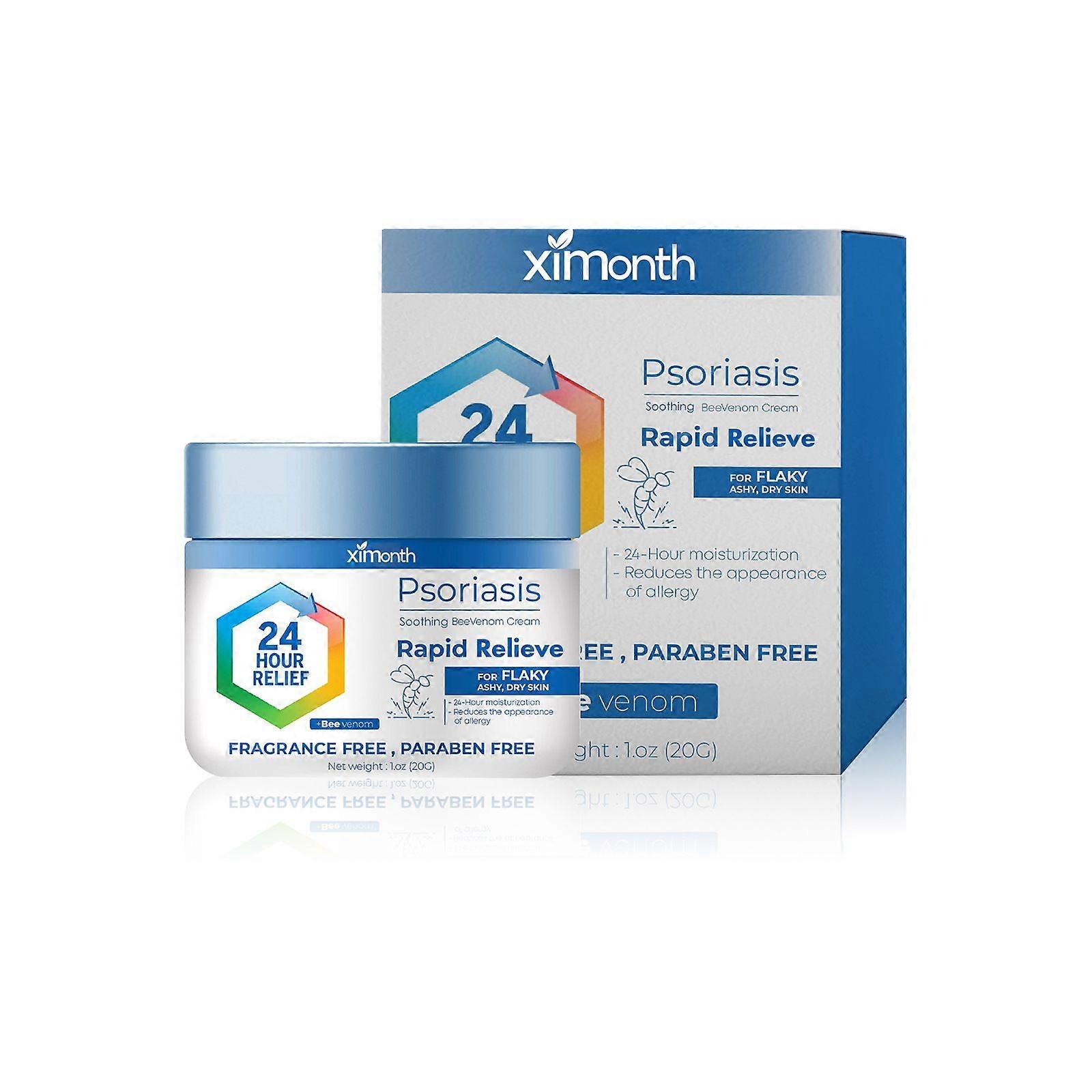 Psoriasis Cream Contains Mint Extract, Aloe Vera Extract And Licorice Root Extract
