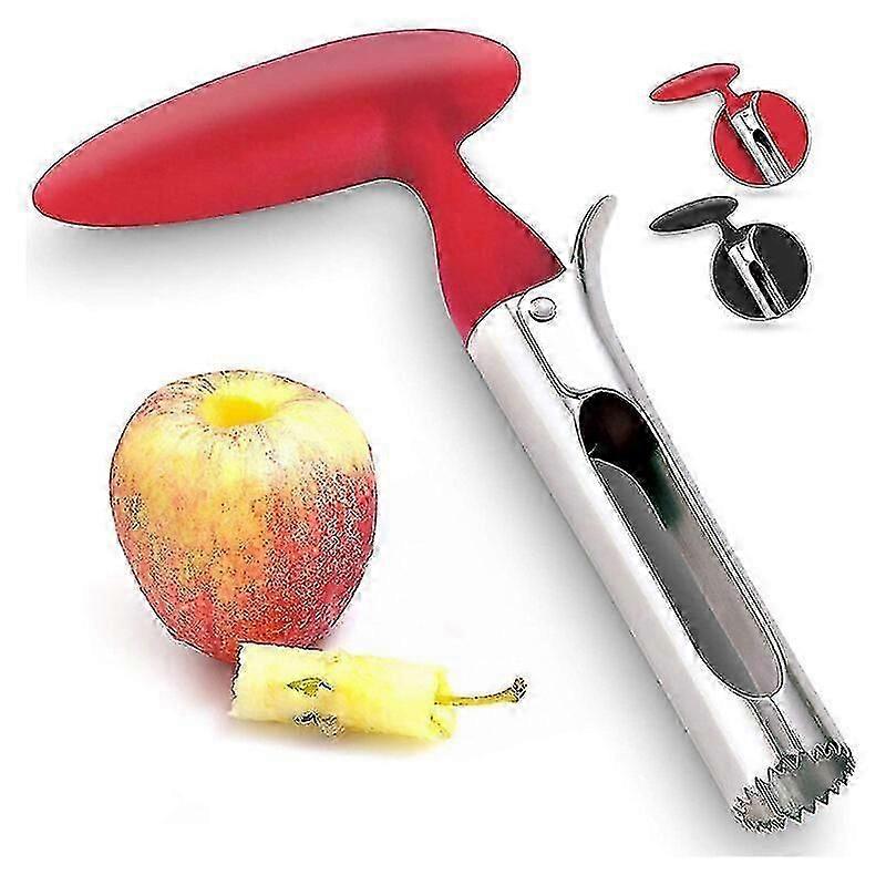 High quality apple core tool - easy to use and clean, sturdy apple core with sharply serrated tip - stainless steel core for apples and pears - fruit