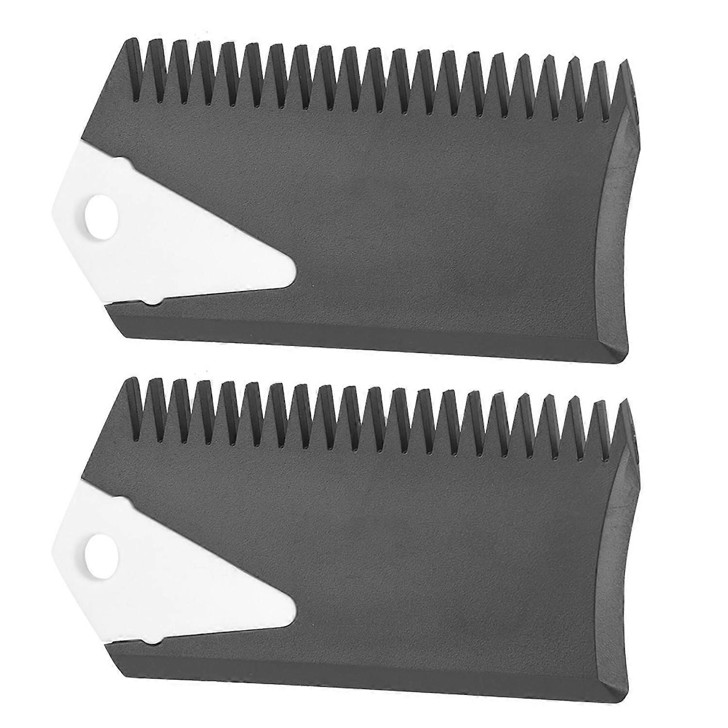2PCS/Set PVC Surfboard Wax Comb Cleaner Tool Accessory for Surfing Board Skaeboard
