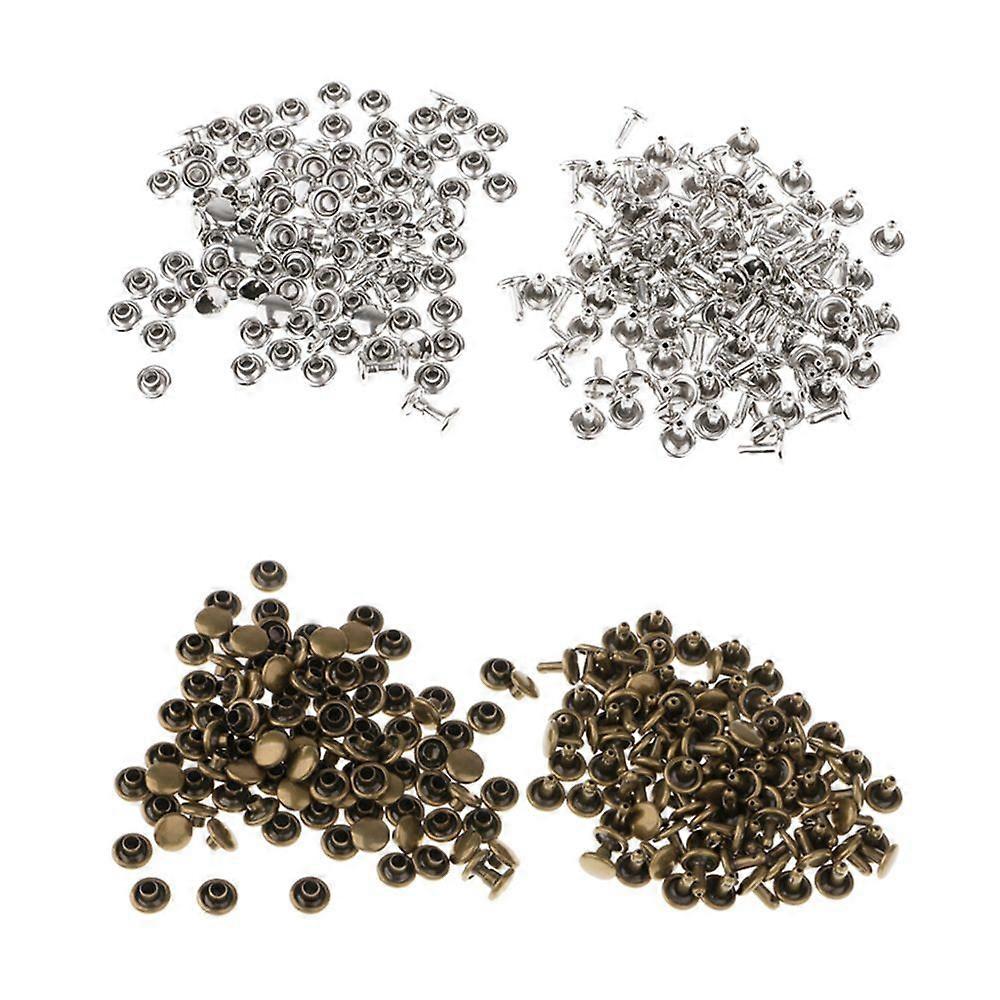 double cap tubular rivets quick rivet