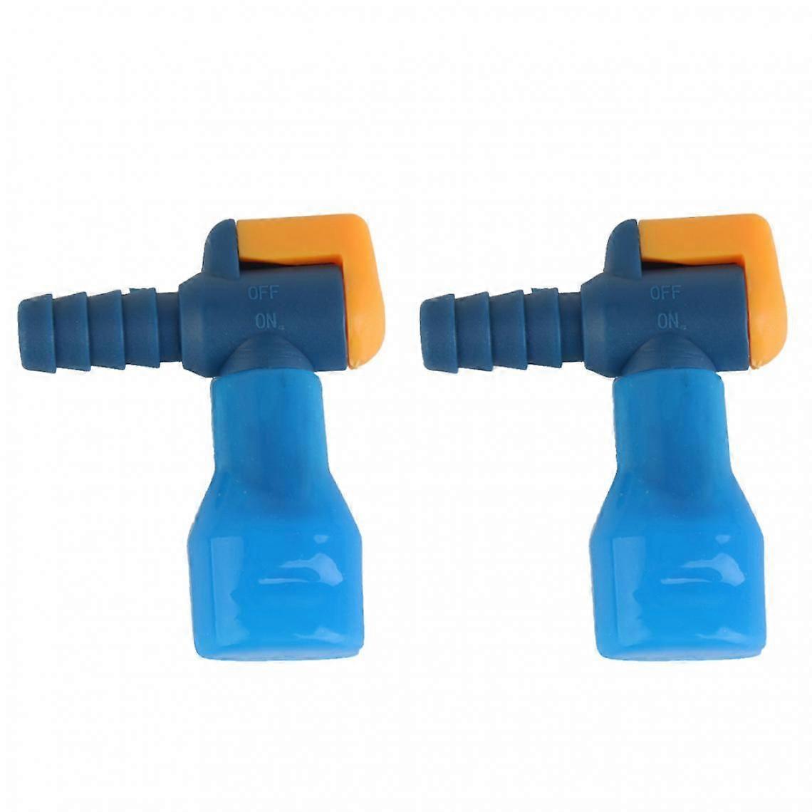 2 Pieces Water Bag Replacement Piping Suction Nozzle With Switch Dust Cap