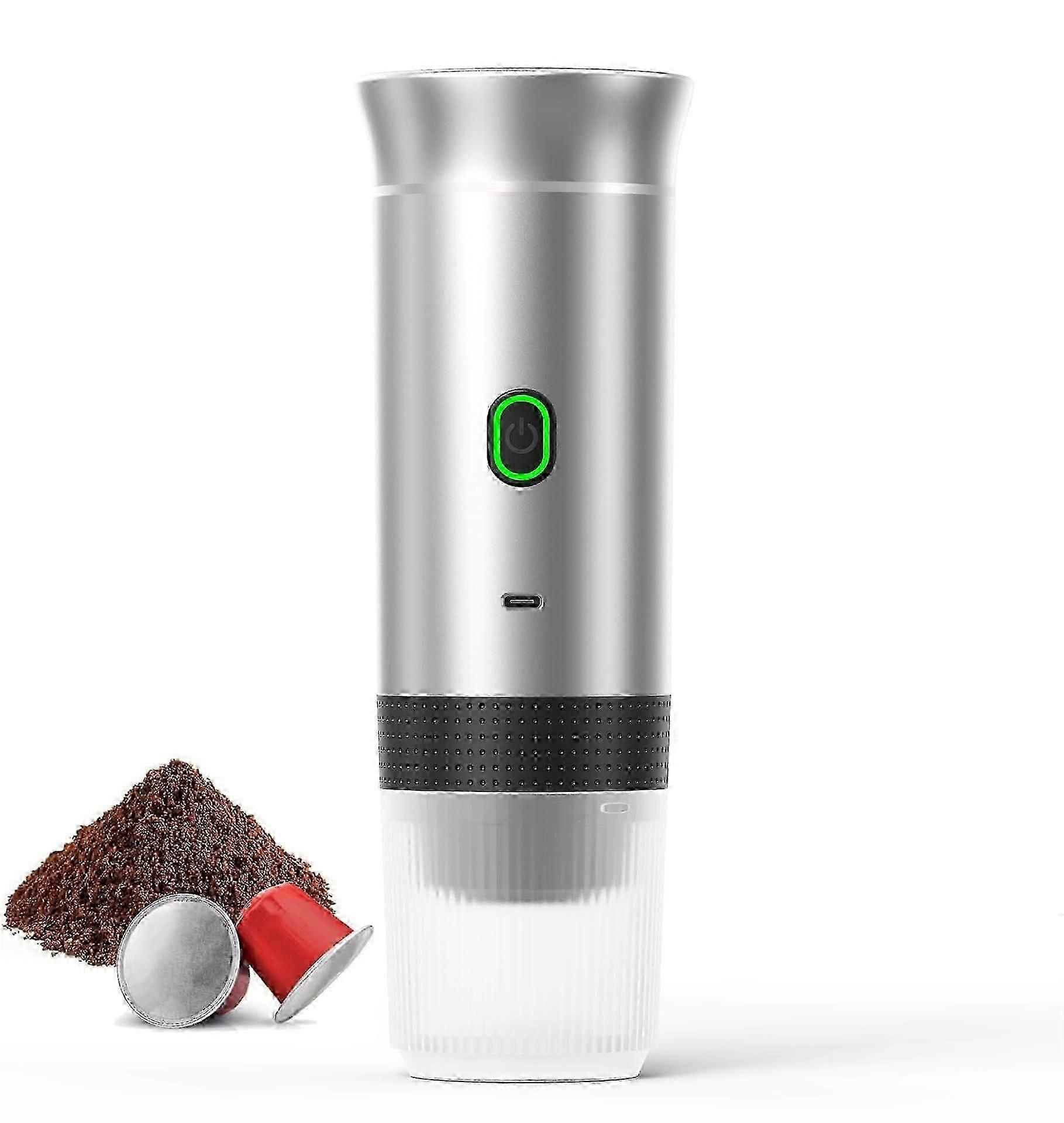 Portable 3-in-1 Espresso Maker: Wireless Multi-Function Coffee Machine for Travel, Camp, Backpacking & Car Use