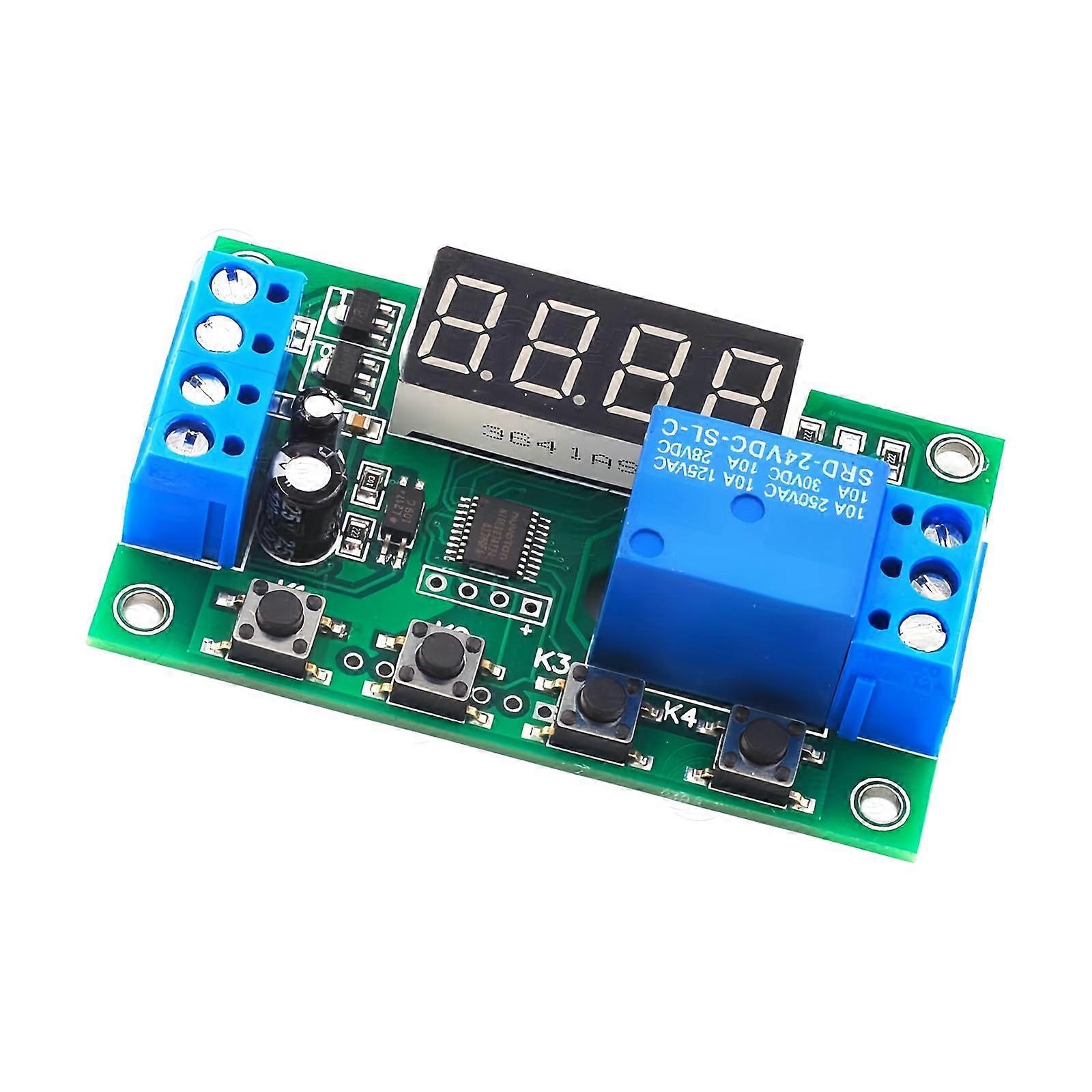 SingleChannel Timer Power Cycling Relays Board Pulses Activation For Harsh Environments Prototyping 12V Module
