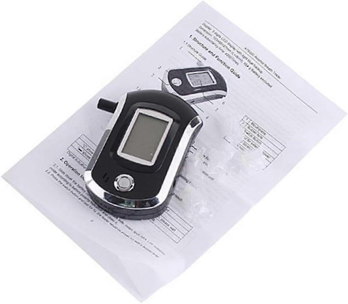 AT6000 Professional Portable Mini Digital Alcohol Tester LCD Screen Accurate