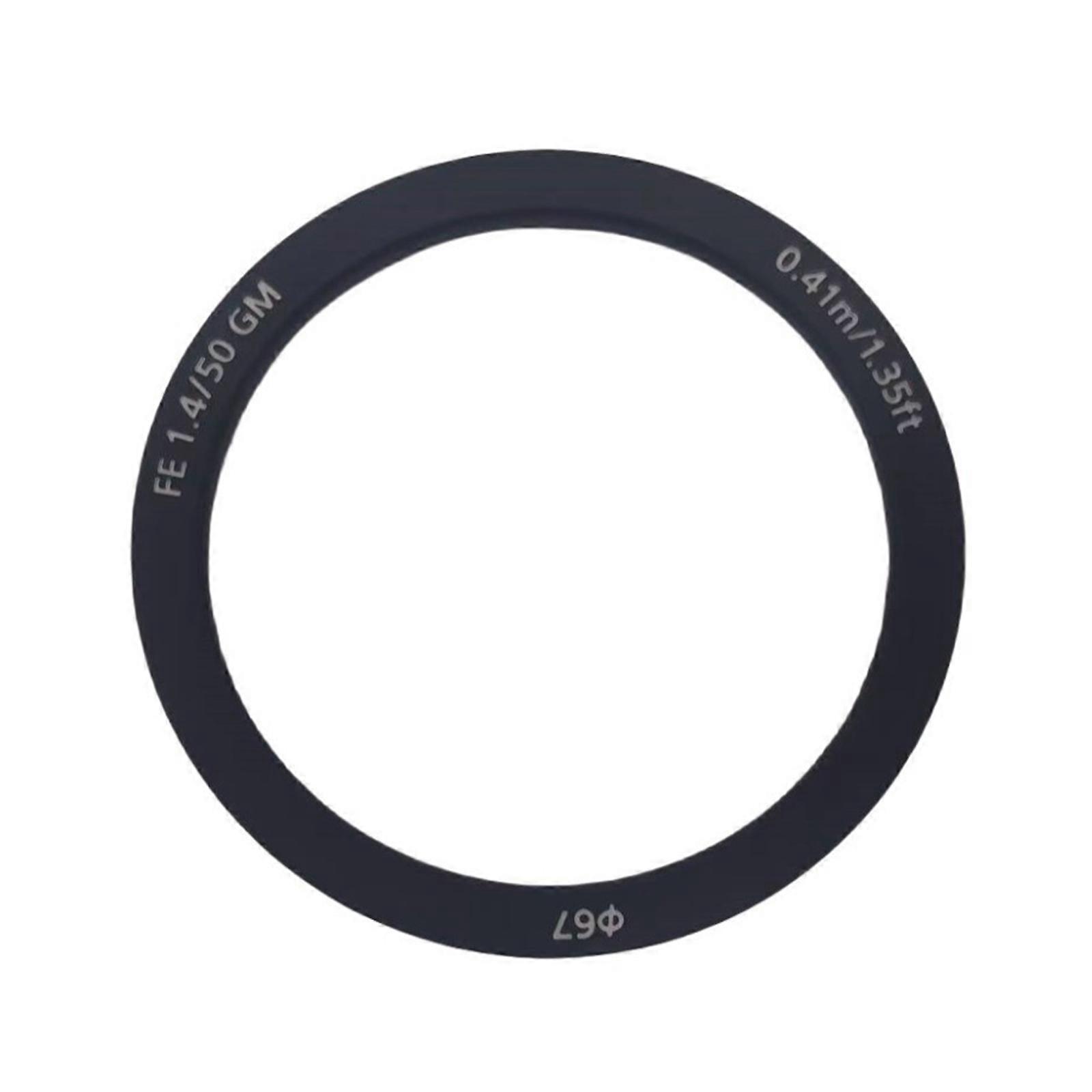 Premium Lens Front Rings Compatible for 50mm FE1.4GM Lens Advanced Circular Apertures Design Robusts ABS Structure Multicolor
