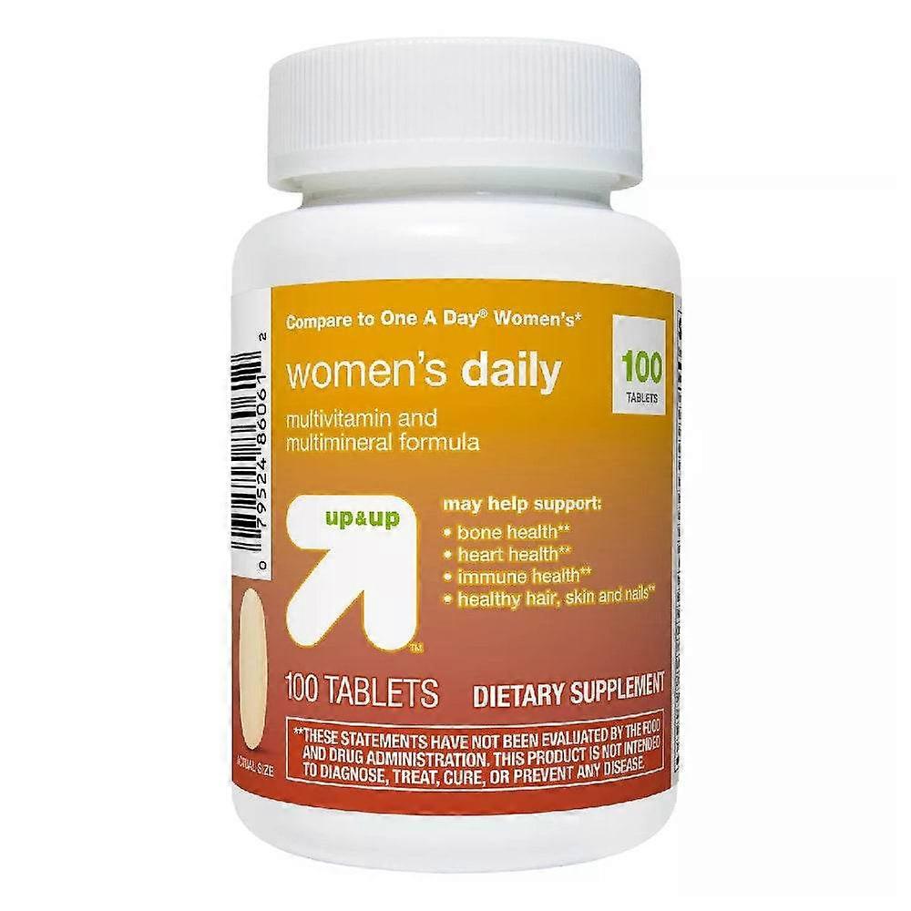 Up & Up Women's Daily Multivitamin, Tablets, 100 Ea
