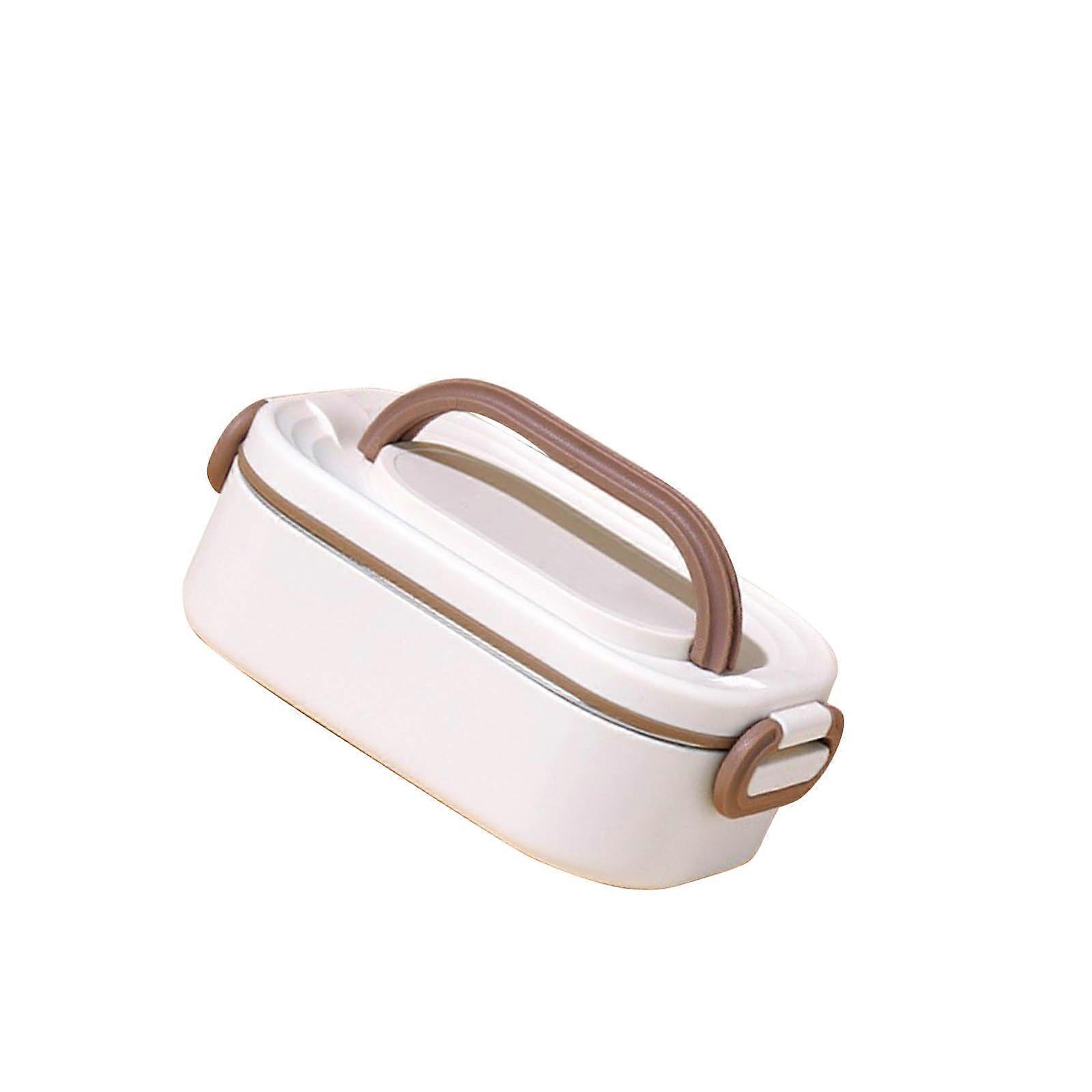 Stackable Container With Double Hook Impermeable Structure Detachable Compartments Warm Lunch Container For Daily Use Multicolor