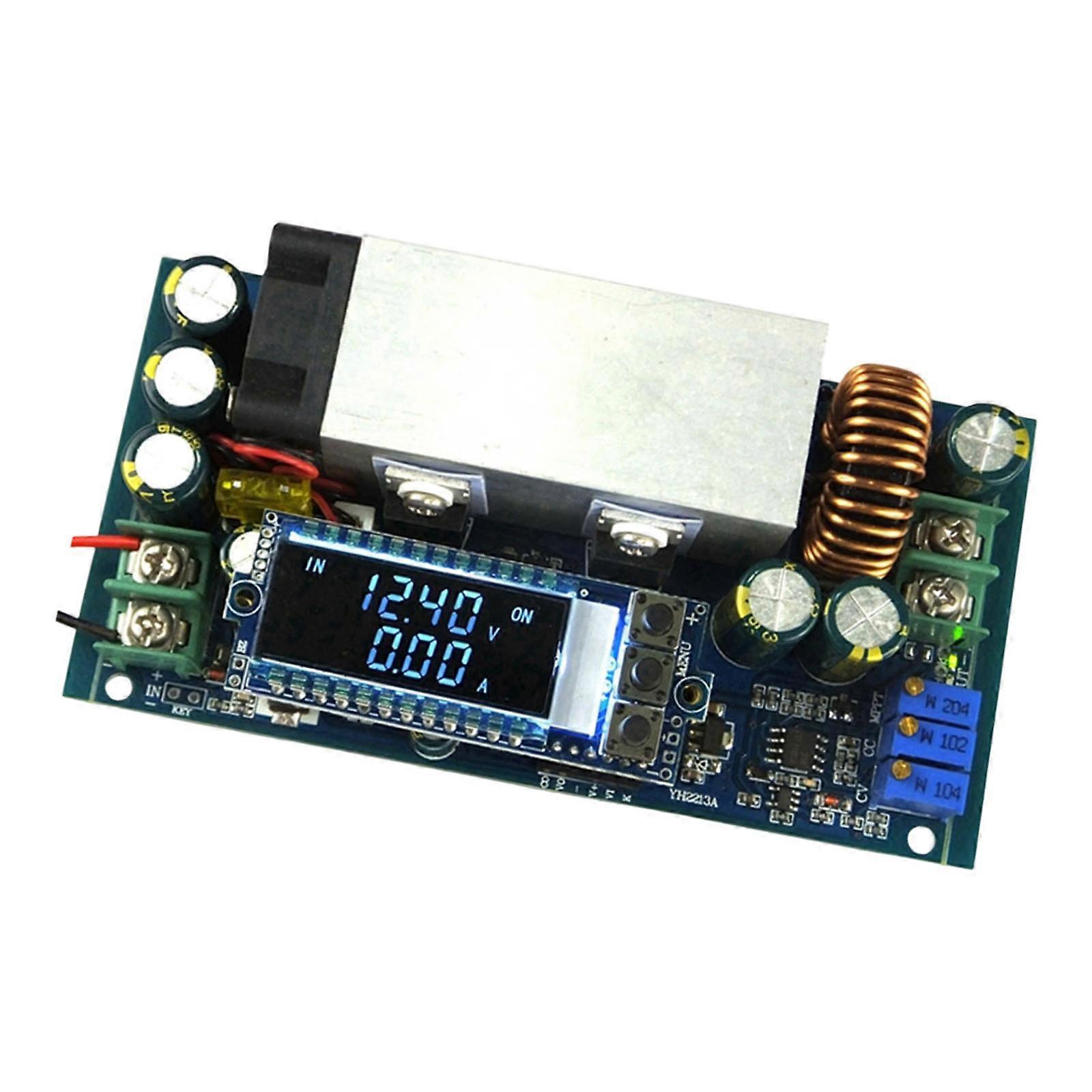 MPPT Solar Charge Controller Voltages Module 36V 48V to 12V 24V Adjustable High Efficiency 95% 20A Power Convert Multicolor