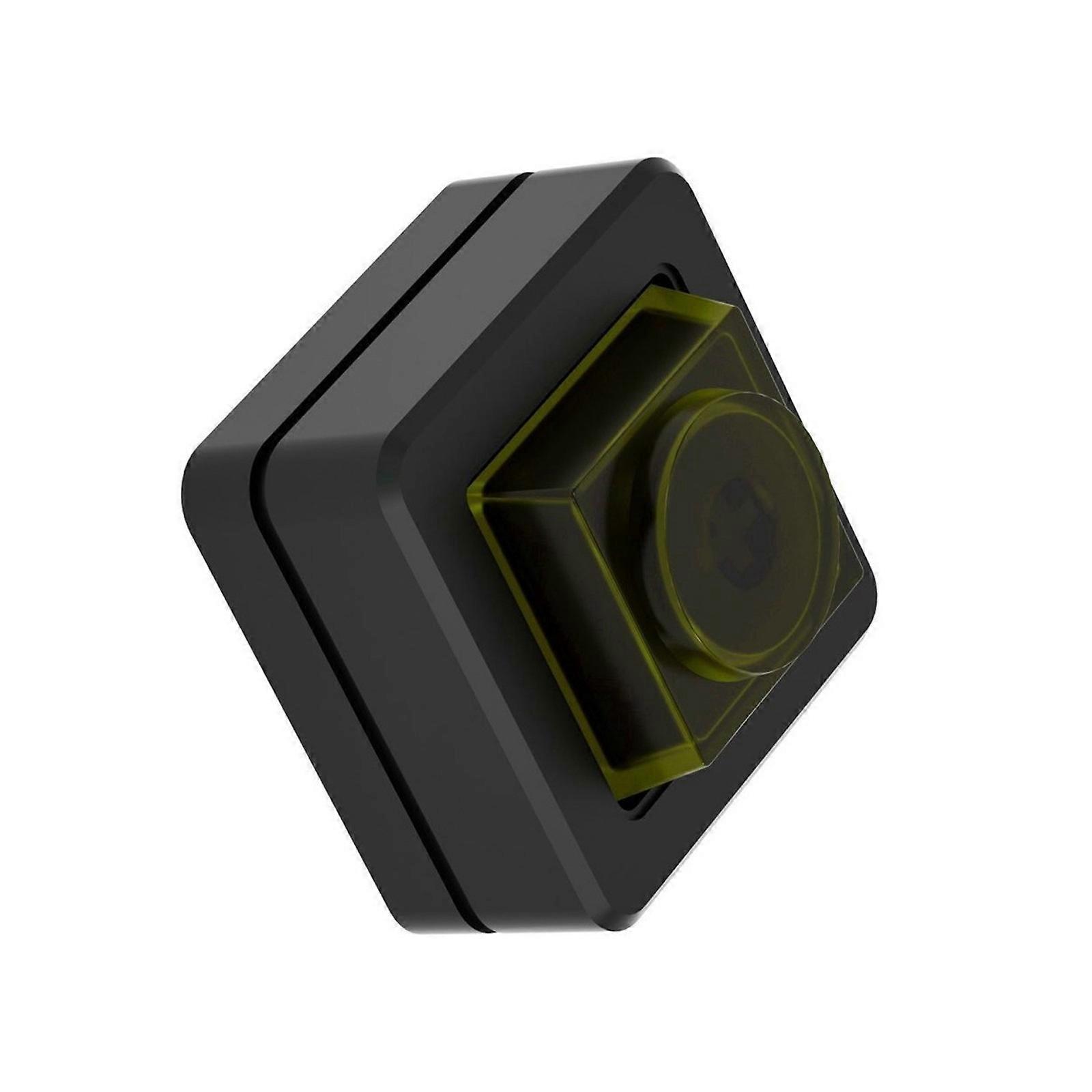 Magnetic Computer Start Button With Anodized Finish And Tactile Linears Low Profile Keyboards Switches  Yellow