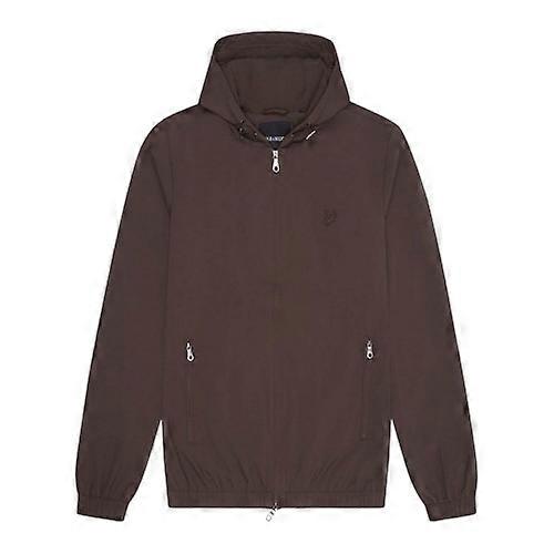 Lyle & Scott Mens Tonal Eagle Hooded Bomber Jacket