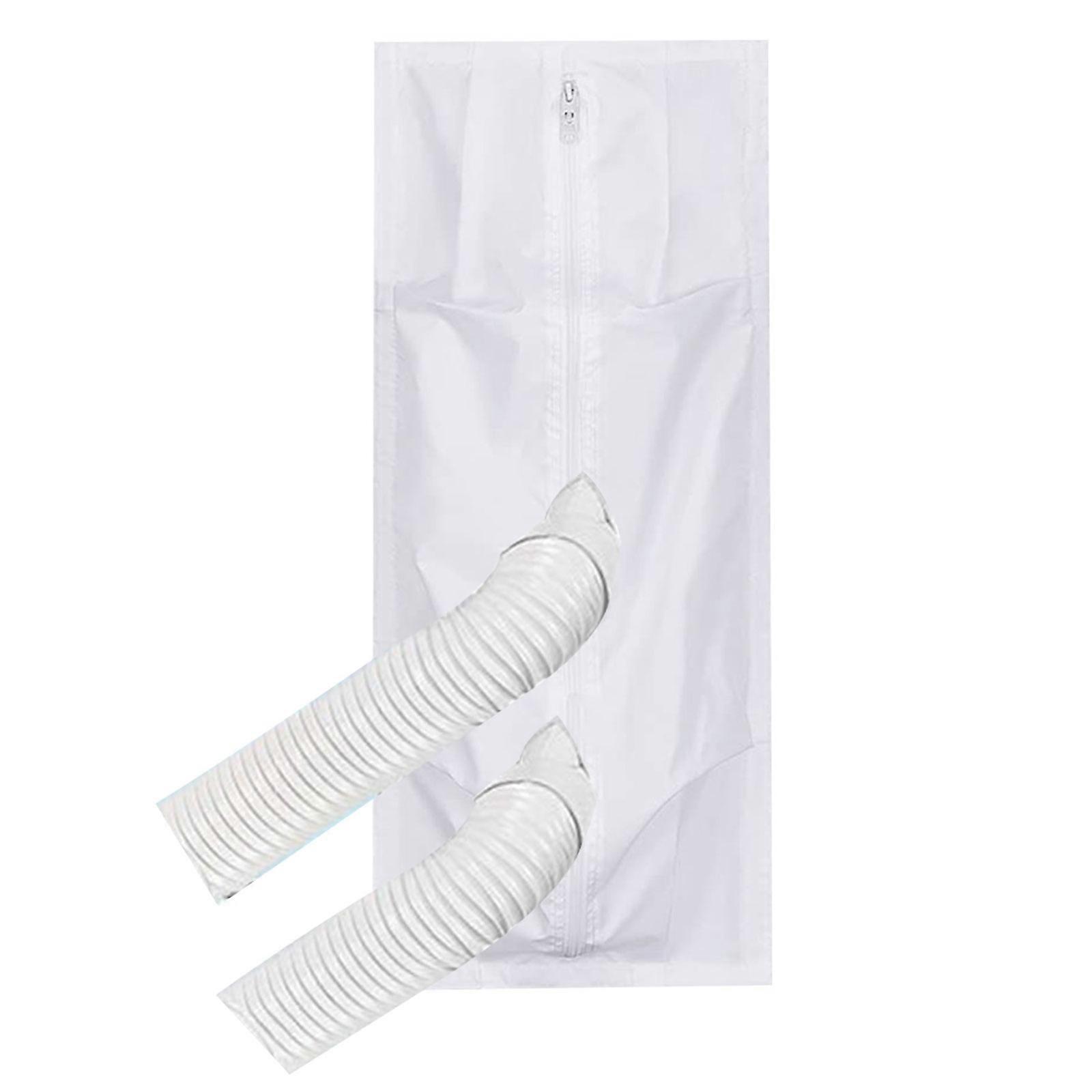 Portable Window Door Seal Cloth Air Conditioning Air Lock Removable Flexible Sealing Set Fast for Air Conditioner  5 meters