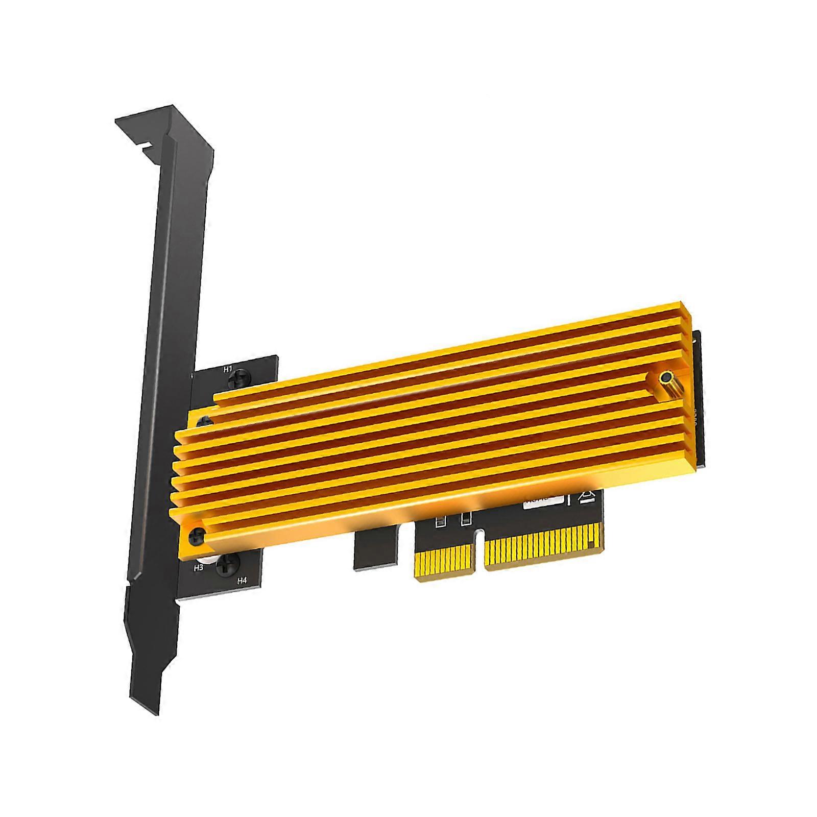 M.2 NGFF PCIE to PCIE 3.0 4X Host Adapter Card Support M.2 PCIe NVMe AHCI Type 2242 2260 2280 Converter Card Multicolor