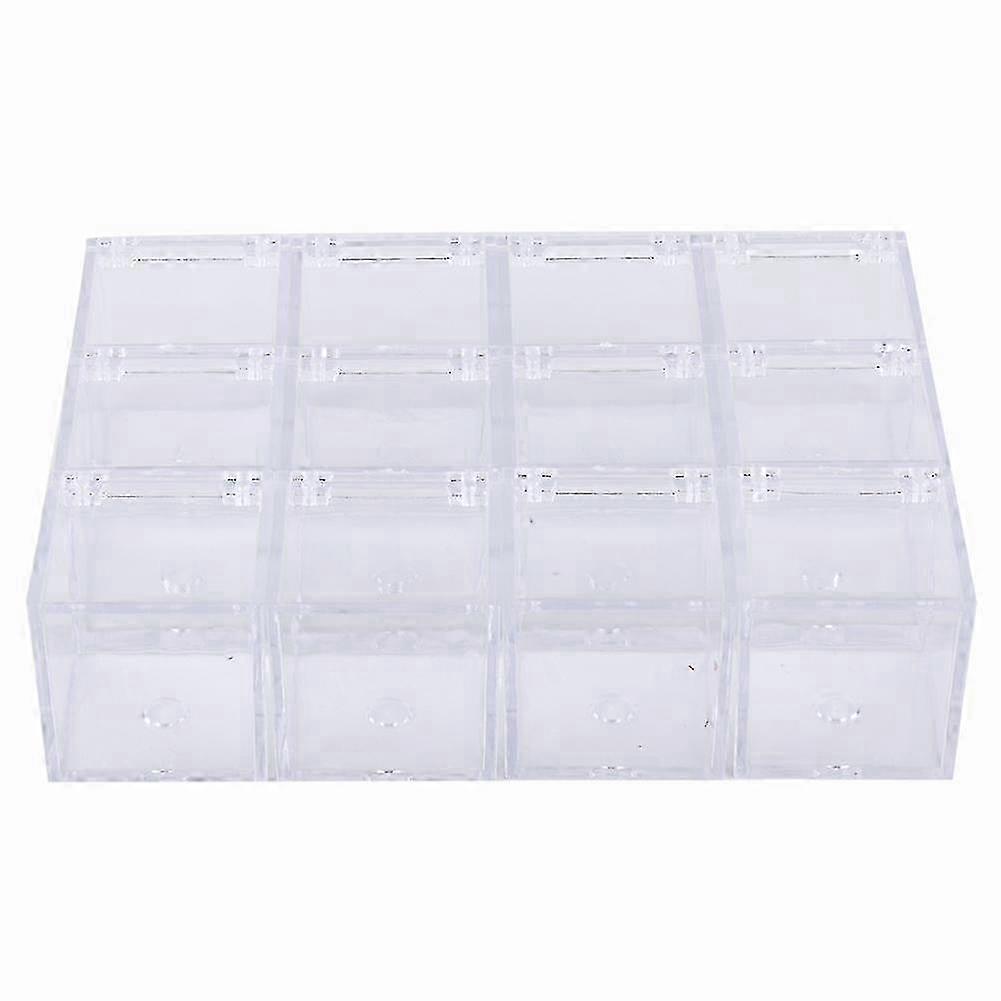 Collectible Display Solutions for Wedding Party Gifts, Transparent Display Cases with Hinged Lid for Good Sealing, Clear Plastic Containers for