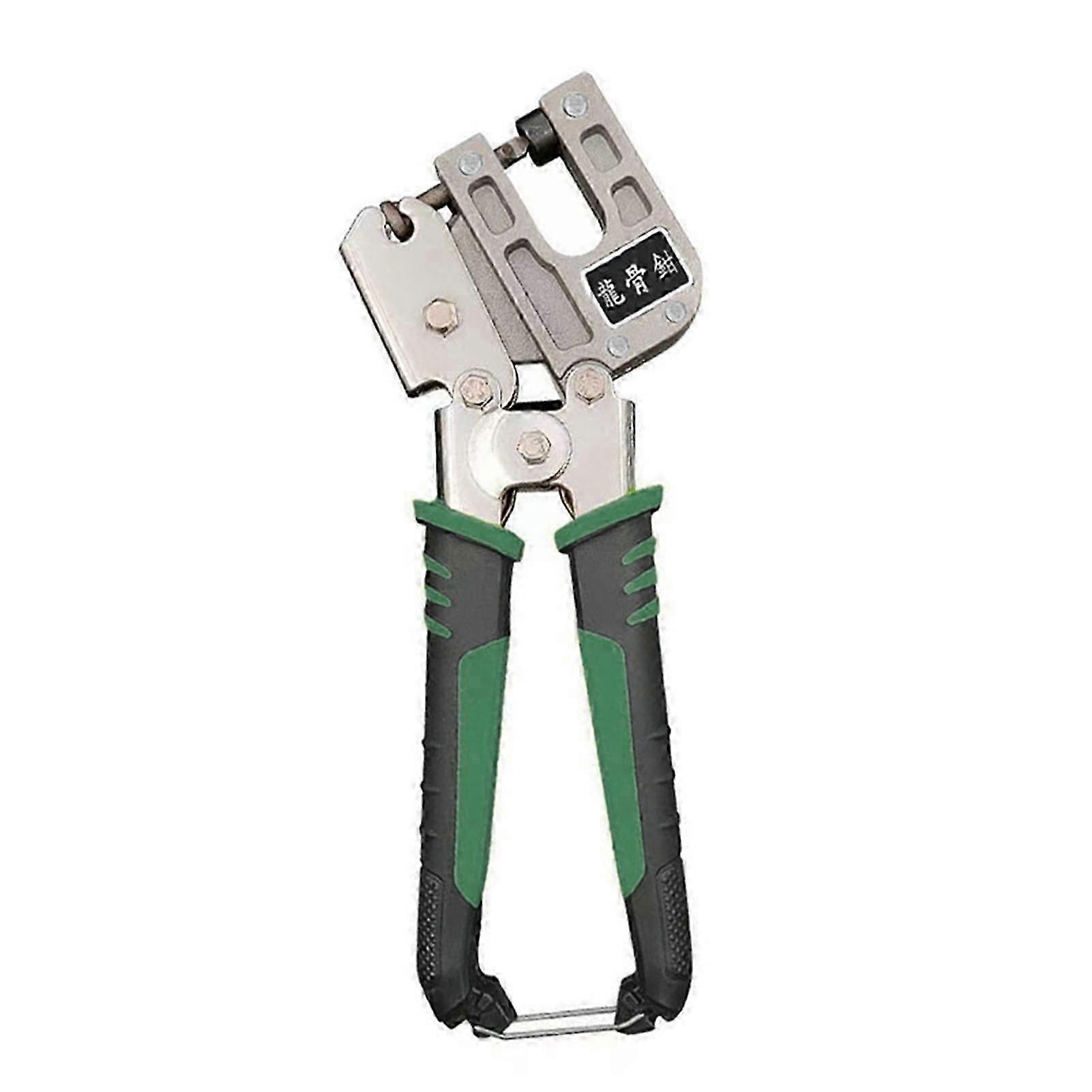 Partition Wall Stud Punching Pliers Single-Hand Operation Ergonomic Design for Ceiling Grid System Assembly