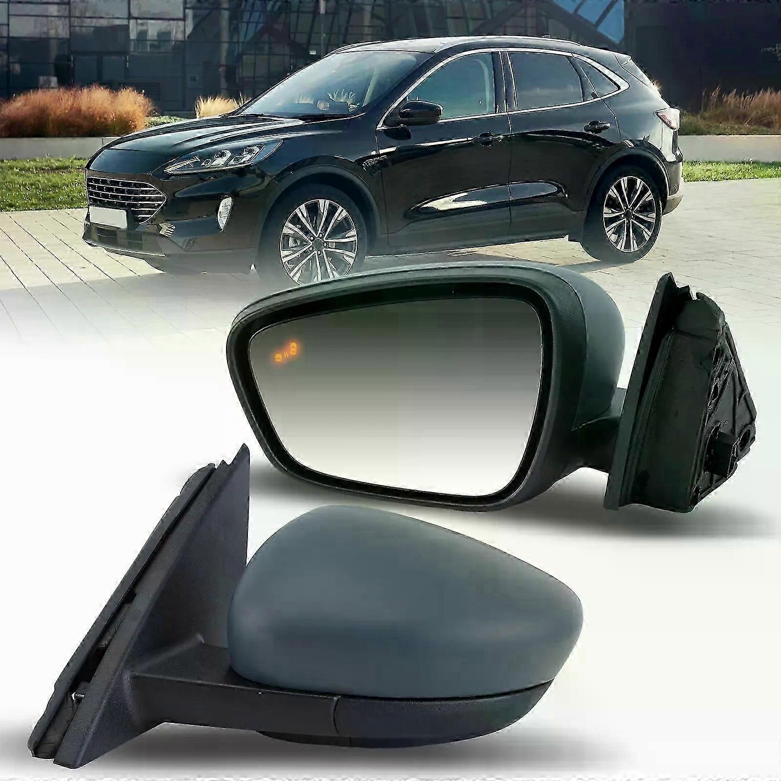 7 Wires Side Rearview Mirror Assembly For Ford Escape 2020-2023 US Version Without Turn Signal Rearview Mirror Car Accessories