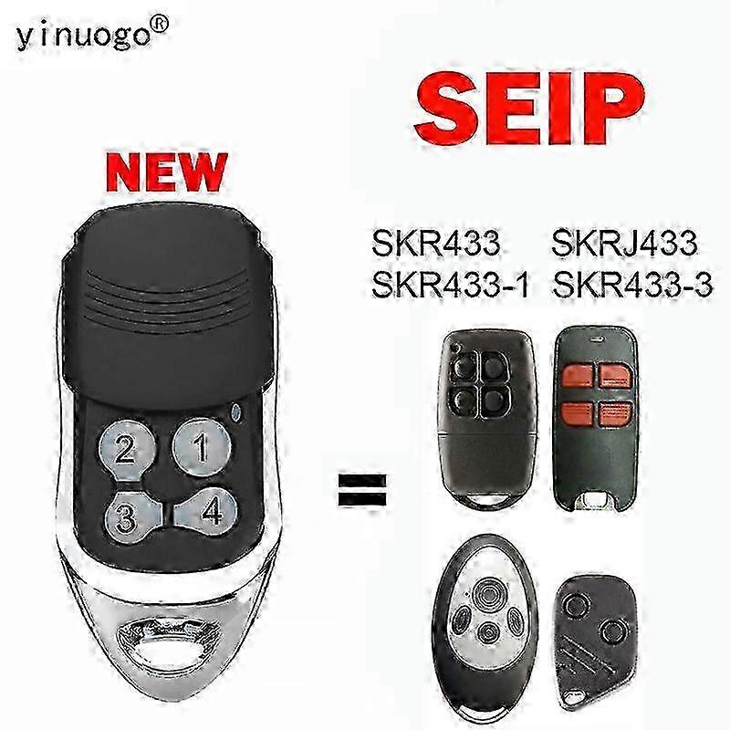 SEIP SKRJ433 SKR433-1 SKR433-3 Remote Control Duplicator 43392mhz Rolling Code Replacement Garage Door Control Gate Opener Key