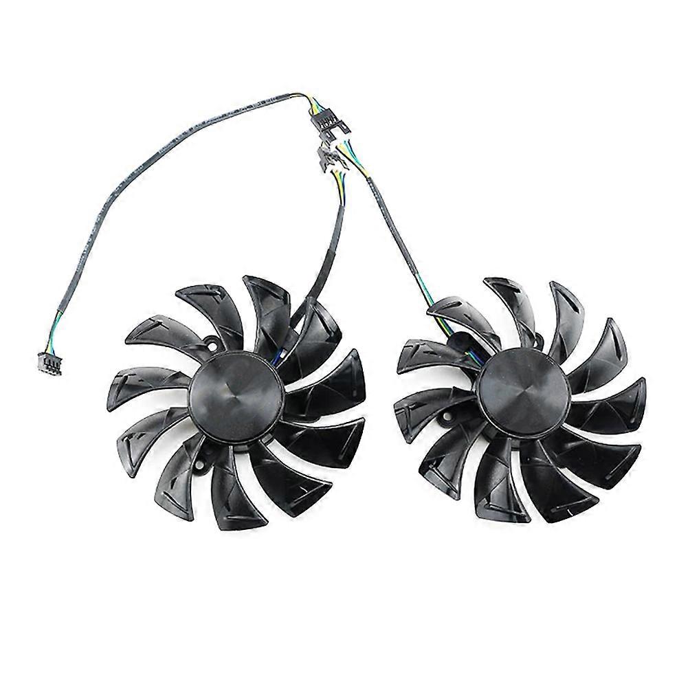 Replace Cooling Fan for ZOTAC GAMING GeForce RTX 2070, RTX 2080, RTX 2080Ti AMP Graphics Cards Enhanced Performance 2PCS
