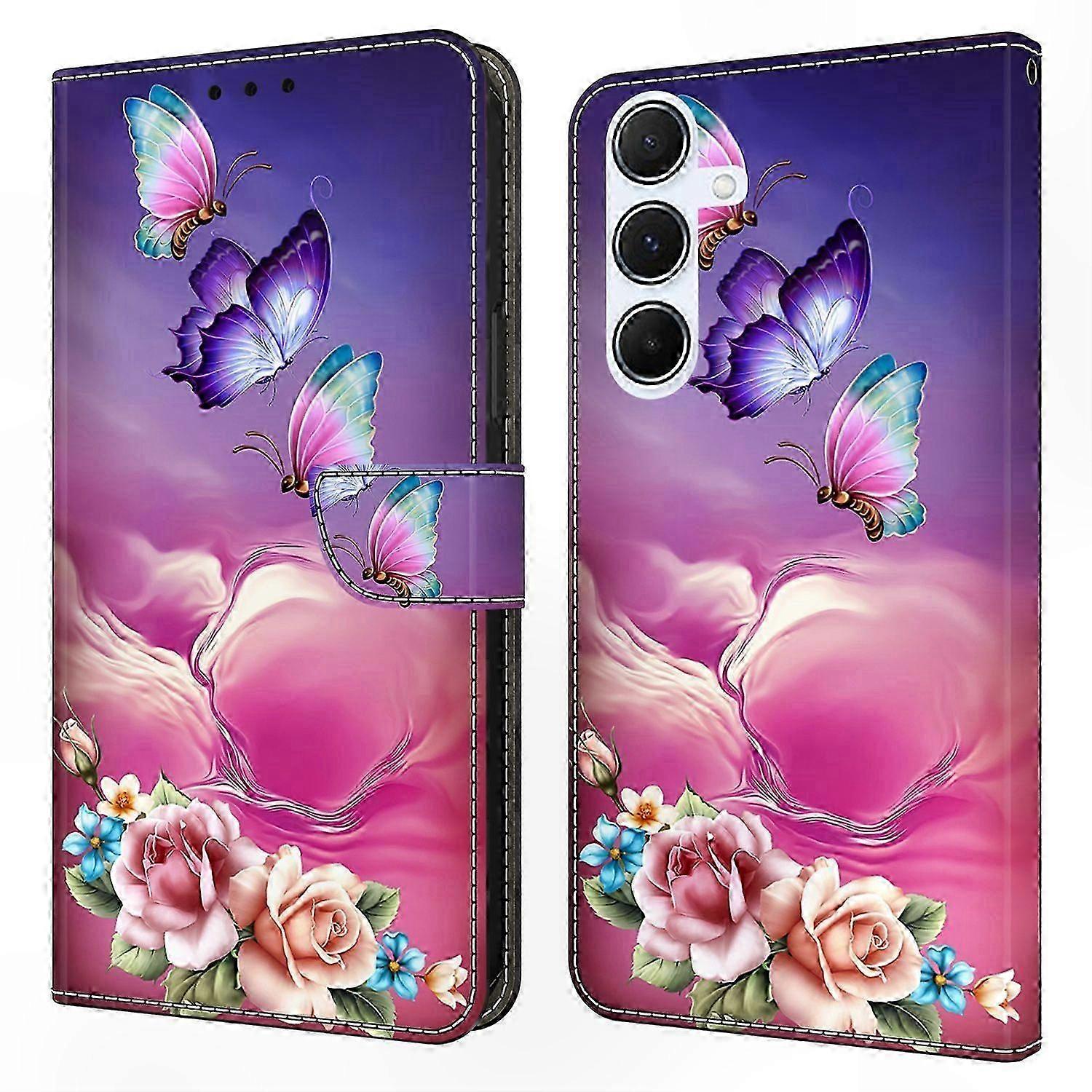 Galaxy A56 5G Wallet Case with Pattern Printing & Stand Leather Flip Cover