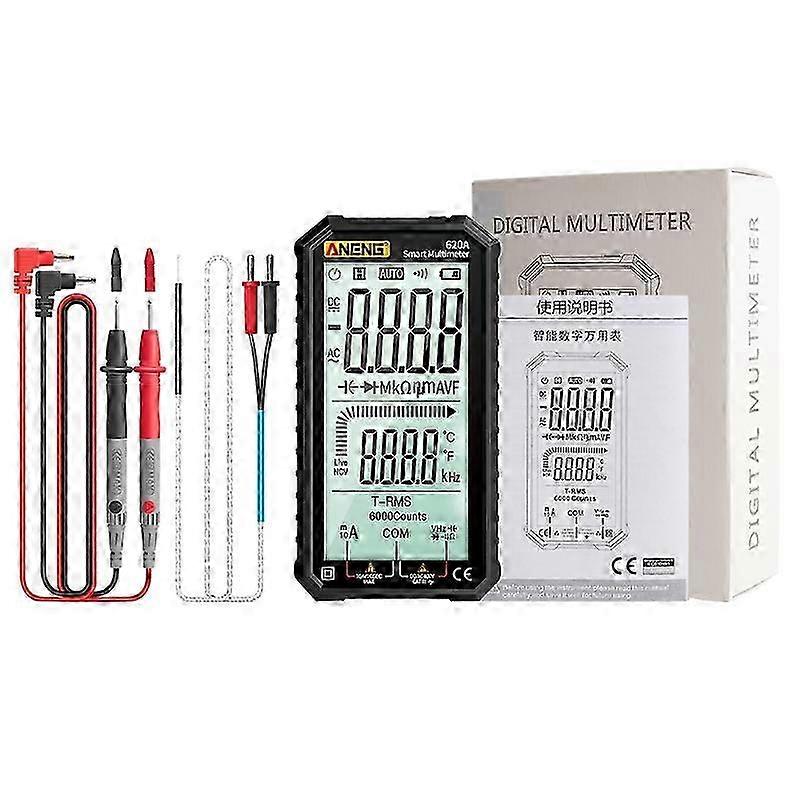 Digital Voltmeter Ammeter Capacitance Meter Detector LCD Electrical Multimeter