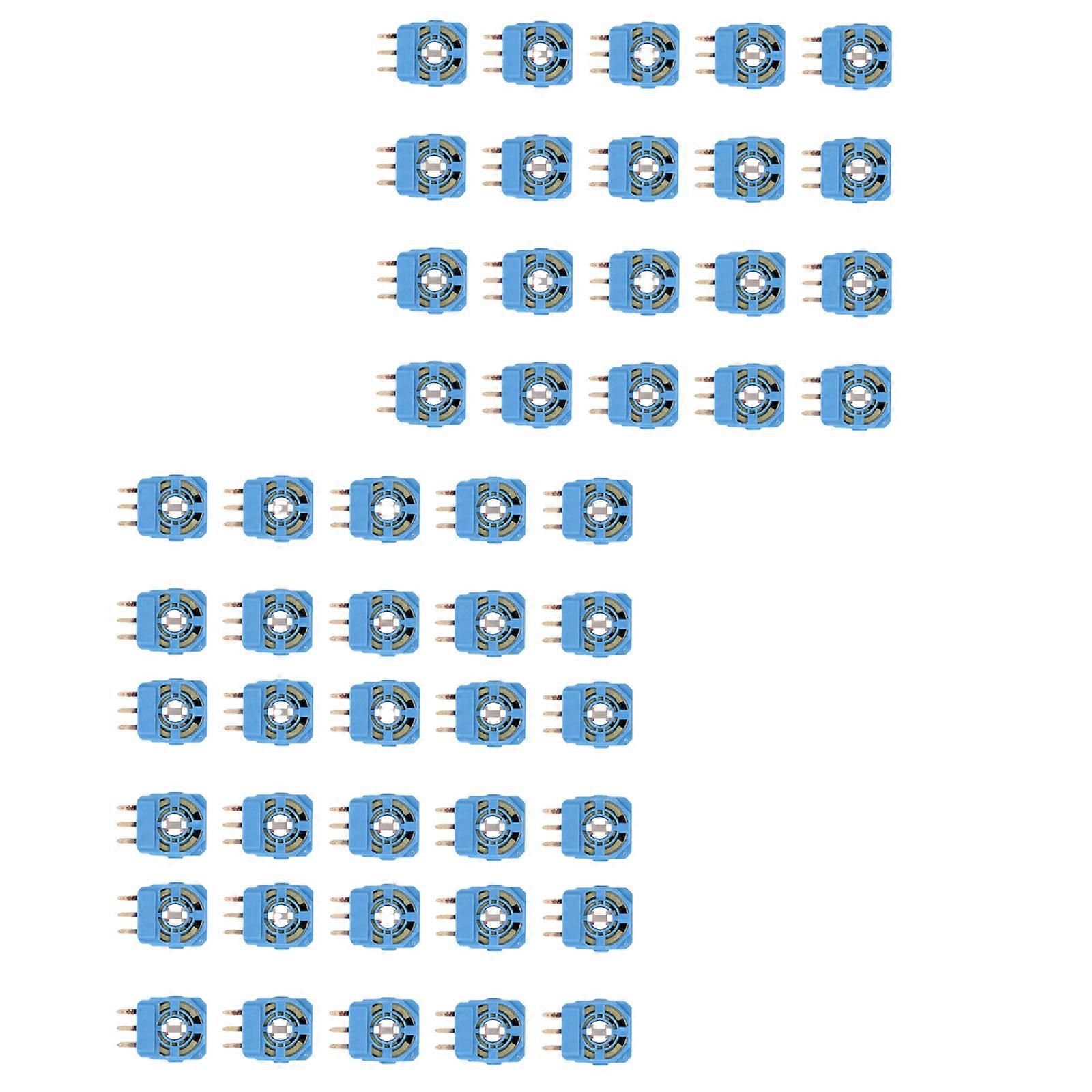 ABS Analog Stick Sensing Module Resistor with Drift Fix PCB for Controllers Repair Component Easy Soldering Solution 50x Multicolor