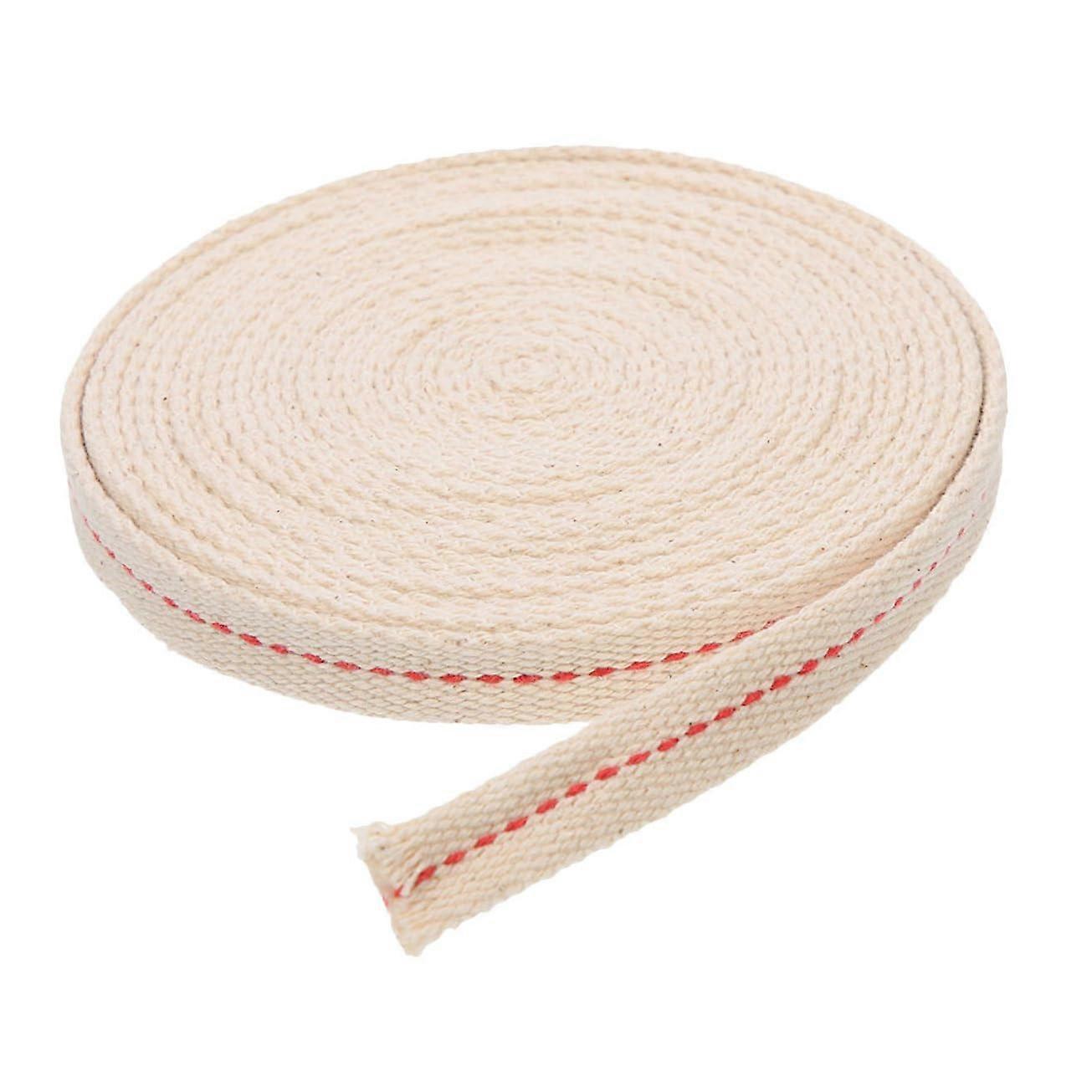 Flat Cotton Kerosene Lamp Wick for Vintage Oil Lanterns Stitched Replacement for Emergency Lighting