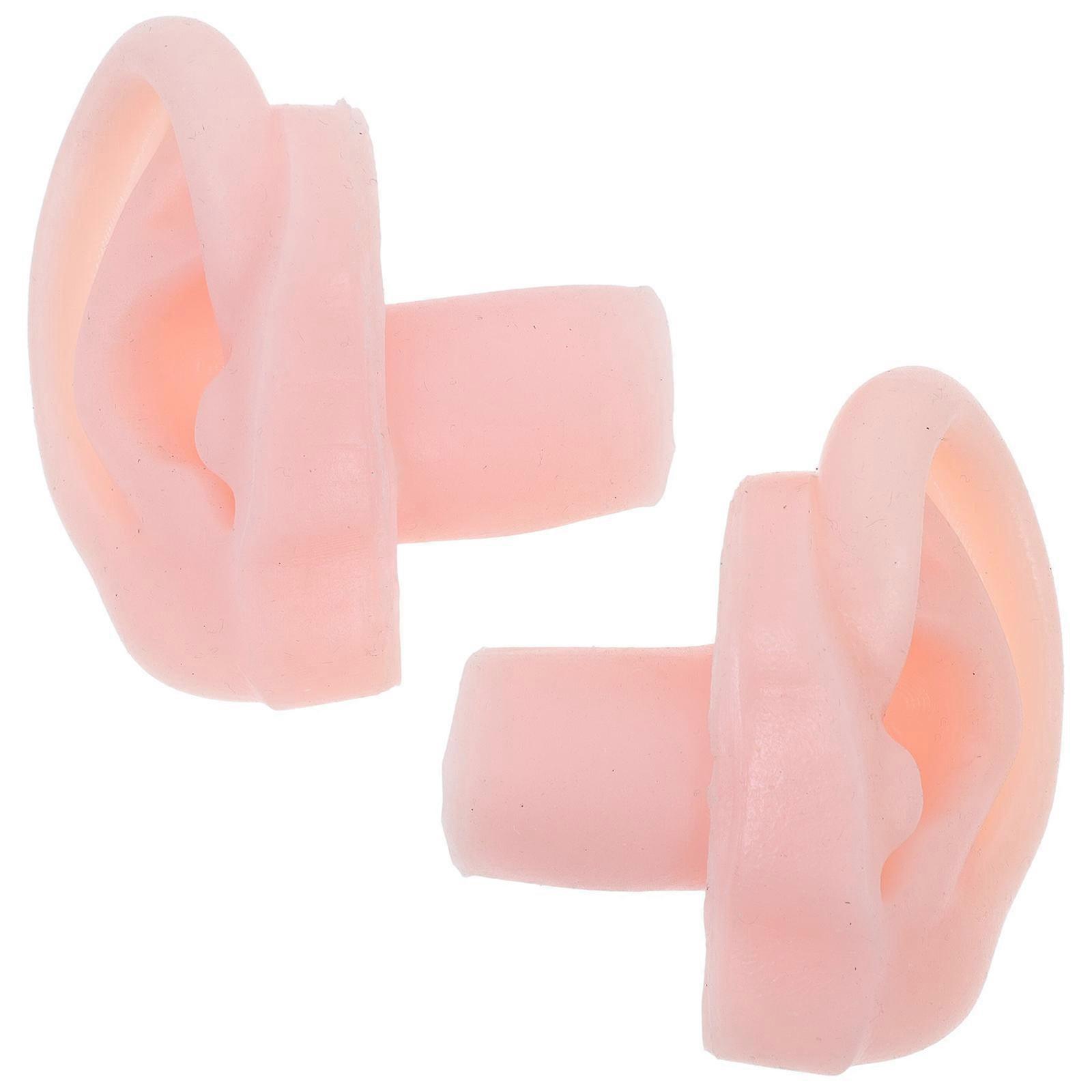 Ear Ring Display Silicone Ears Model for Earring Display Pair with Long Ear Canal