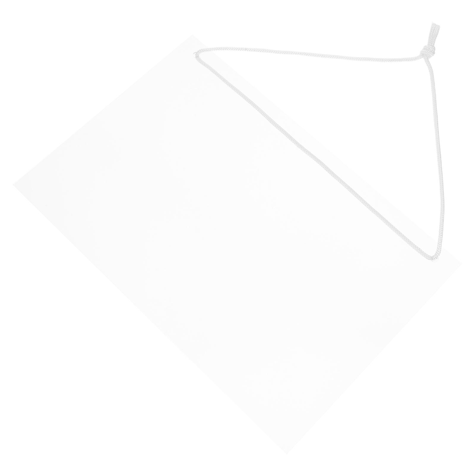 1 ensemble de tableau mémo en acrylique, tableau d'écriture suspendu, tableau mémo de bureau, tableau effaçable à sec transparent