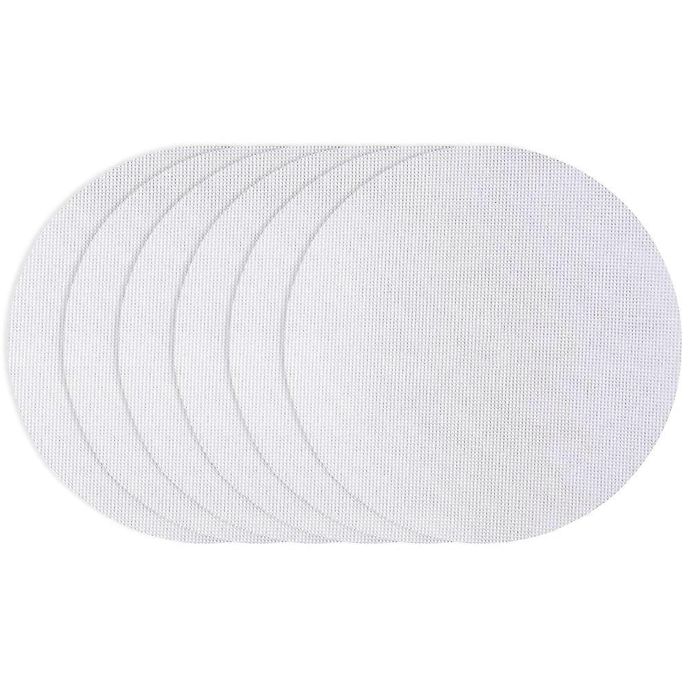 Steamer Accessories Round Steamer Liners for Steaming 30Pcs White Silicone